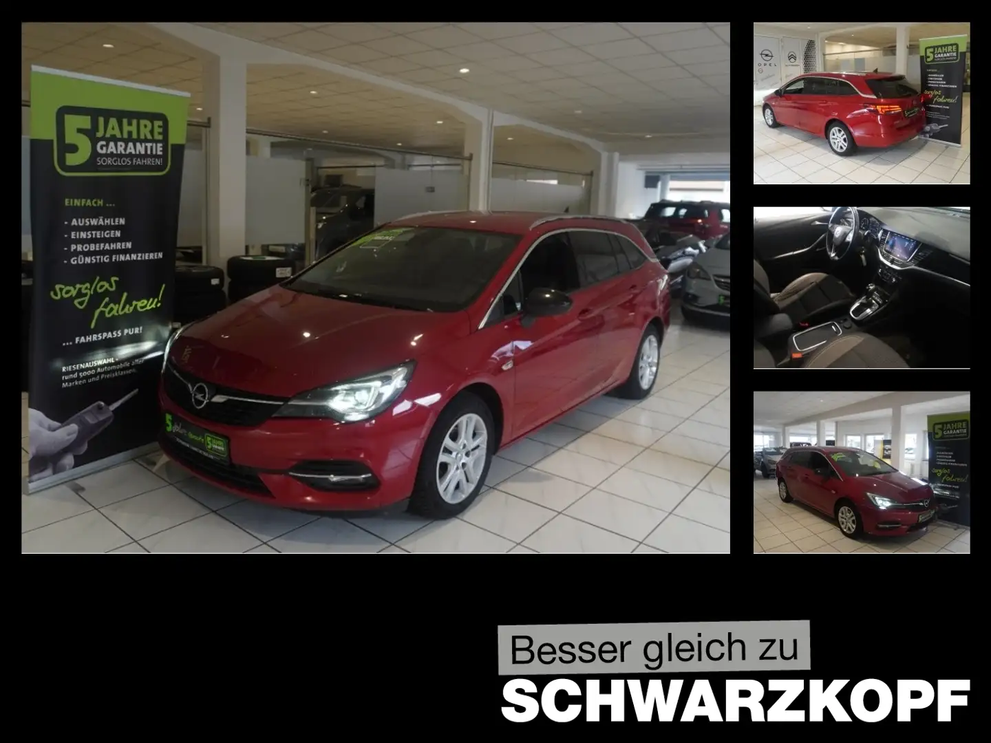 Opel Astra K ST 1.5 D Navi,WirelessCharging,Parkpilot Rot - 1