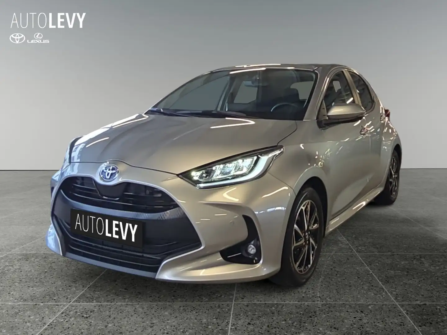 Toyota Yaris 1.5 Team D +Allwetter+CarPlay+SitzHeiz.+PDC Grau - 2