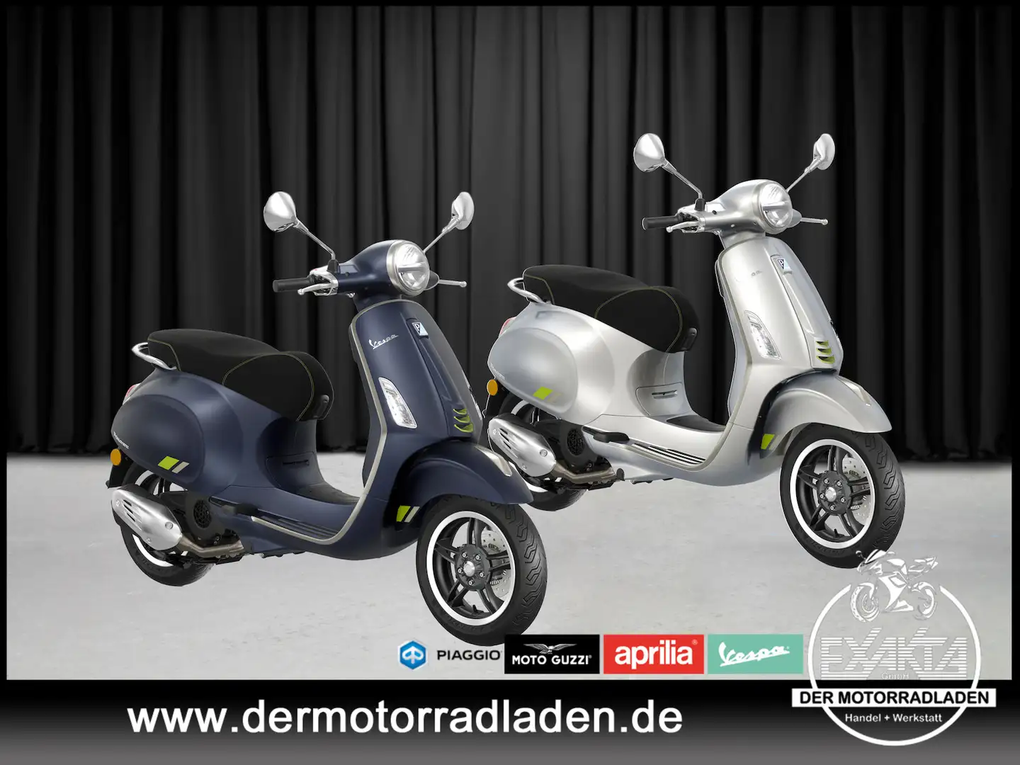 Vespa Primavera 125 Primavera 125 TECH 2x Farben Modelle 2024 Blau - 1