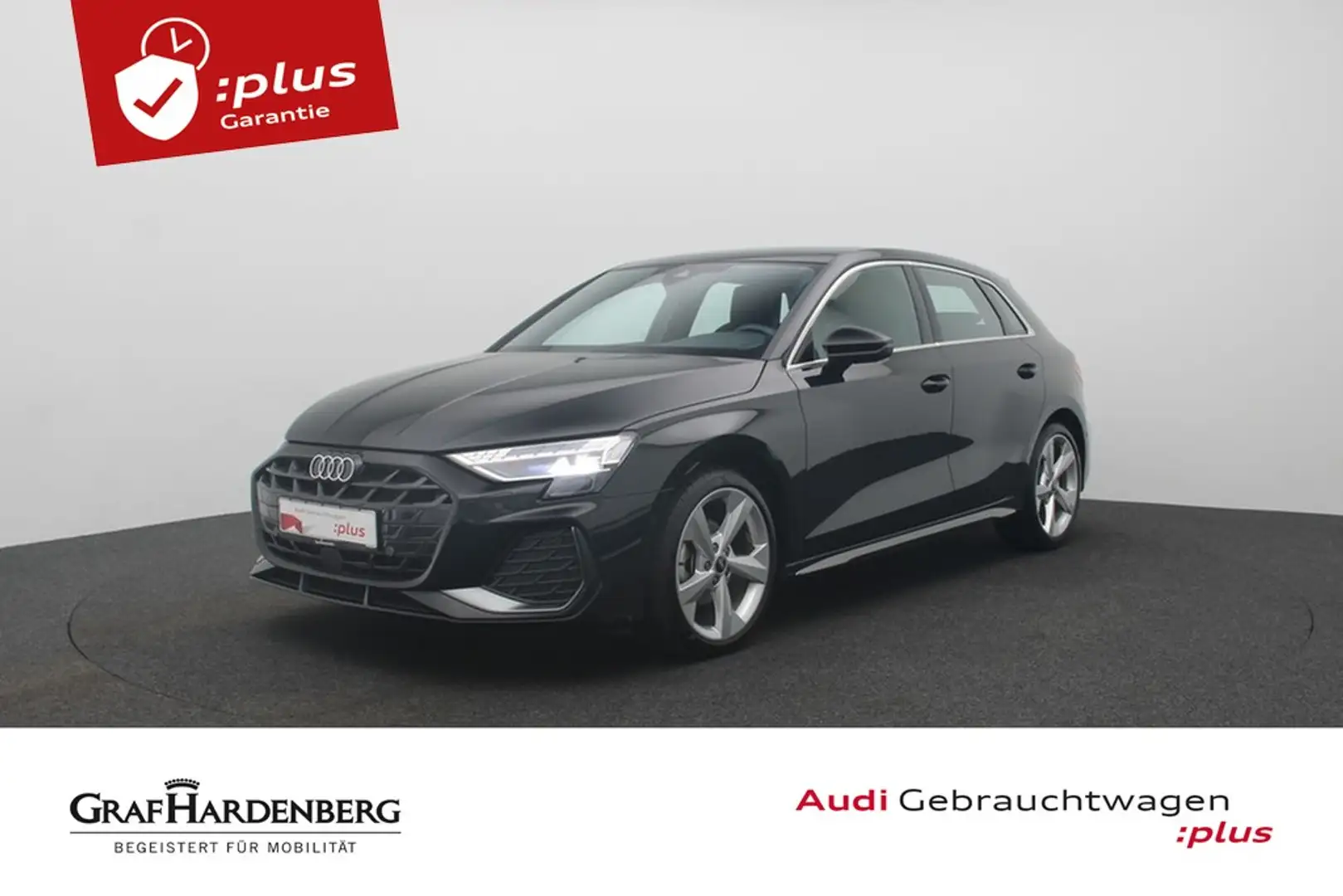 Audi A3 Sportback 35 TDI S line Matrix ACC SONOS Noir - 1