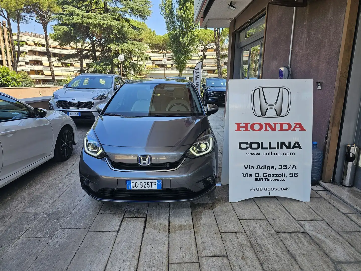 Honda Jazz 1.5 Hev eCVT Executive Gris - 1