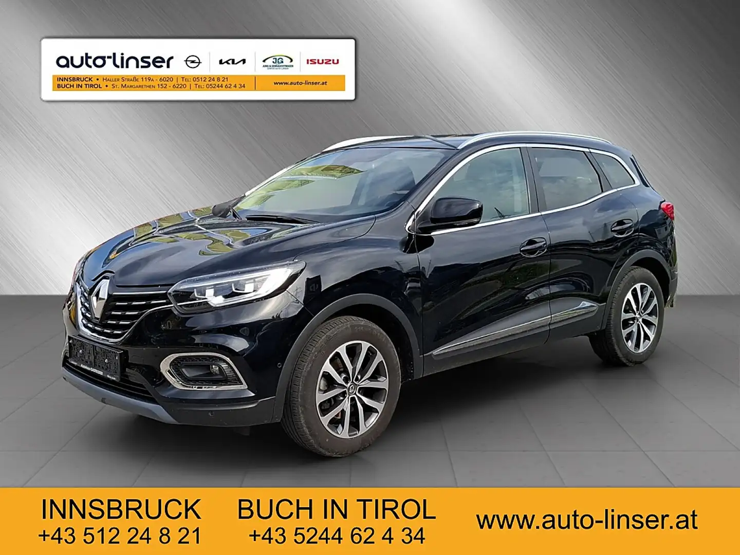 Renault Kadjar TCe 140 PF EDC Intens Schwarz - 1