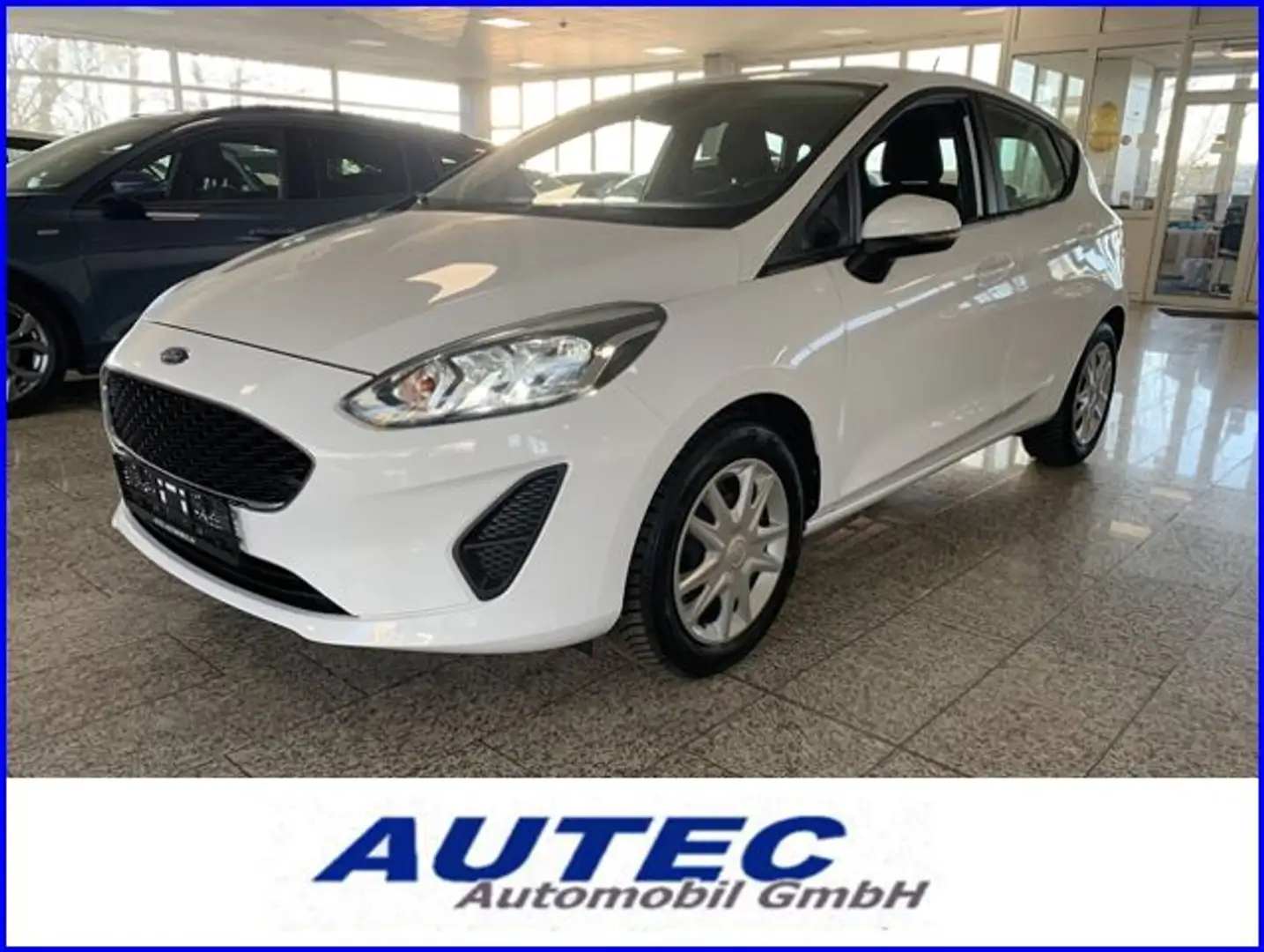 Ford Fiesta 1.1 KLIMA+SPURHALTE+BLUETOOTH+PDC+DAB Blanc - 1