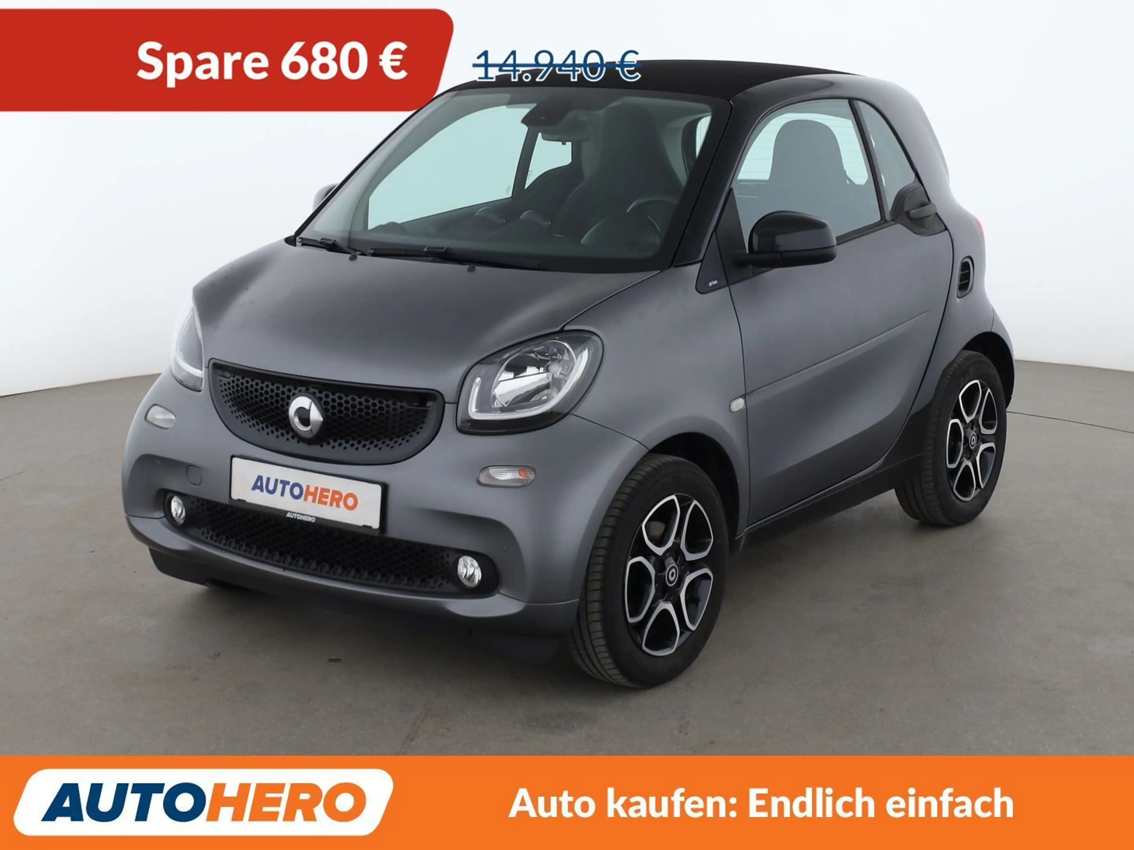 smart forTwo 0.9 Turbo Prime Aut.*SHZ*KLIMA*TEMPO*GARANTIE*