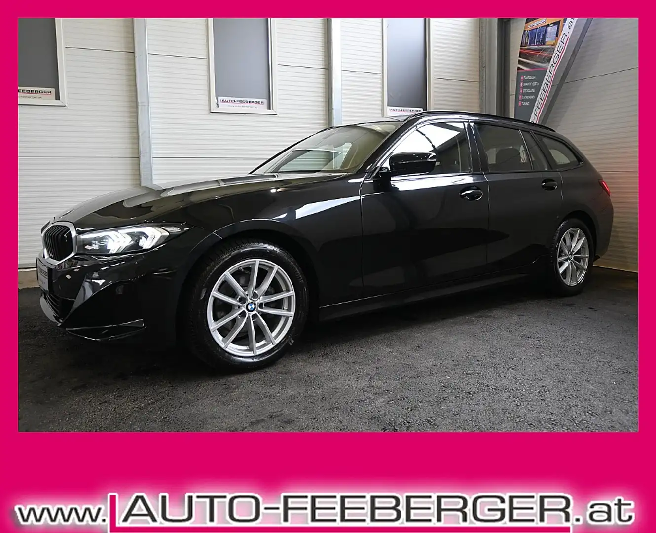 BMW 318 d 48 V Touring Aut.Virtual-Cockpit,Sitzheizung,... Noir - 1