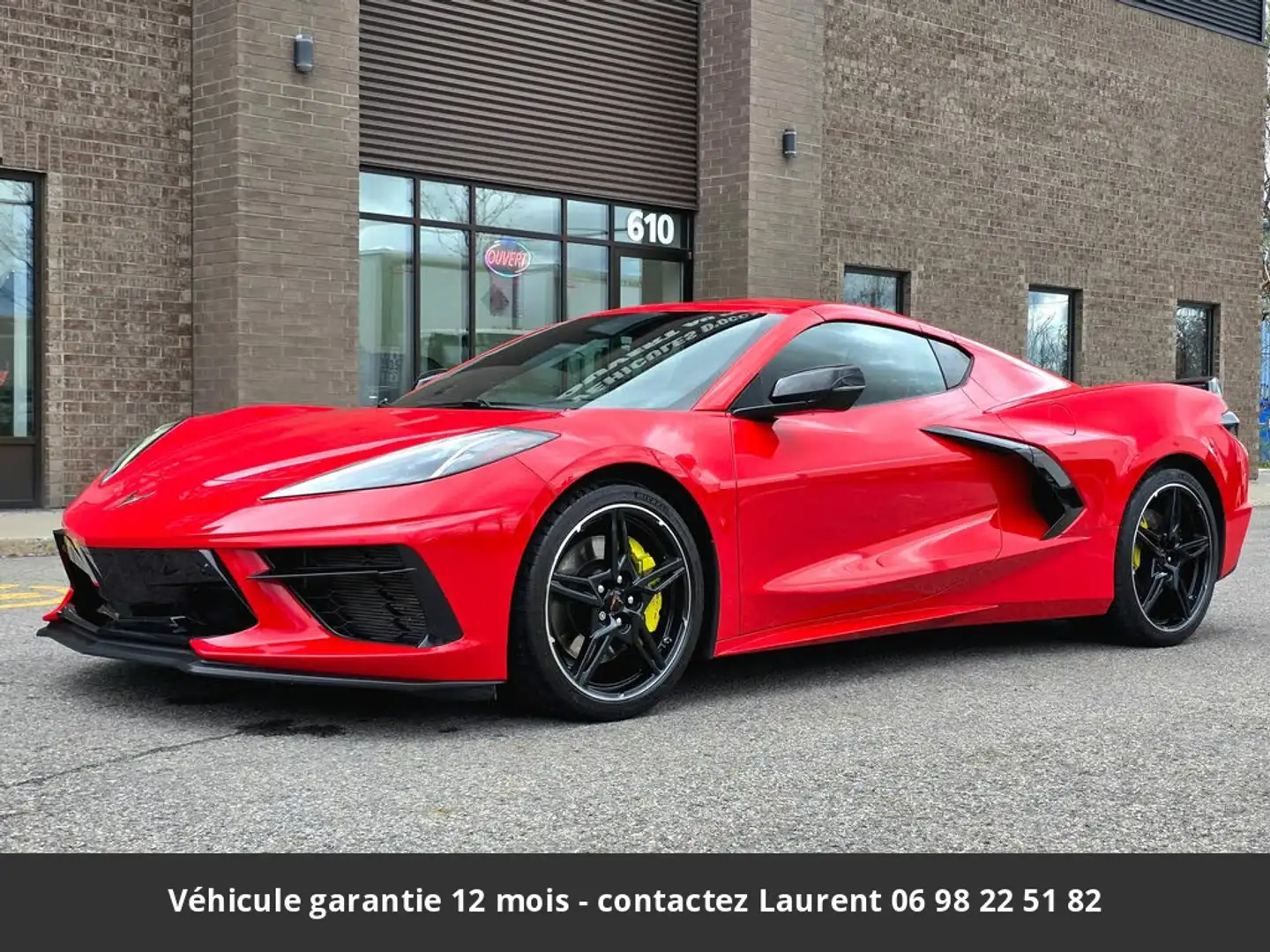 Chevrolet Corvette C8 3LT Tout compris hors homologation 4500e Rouge - 1