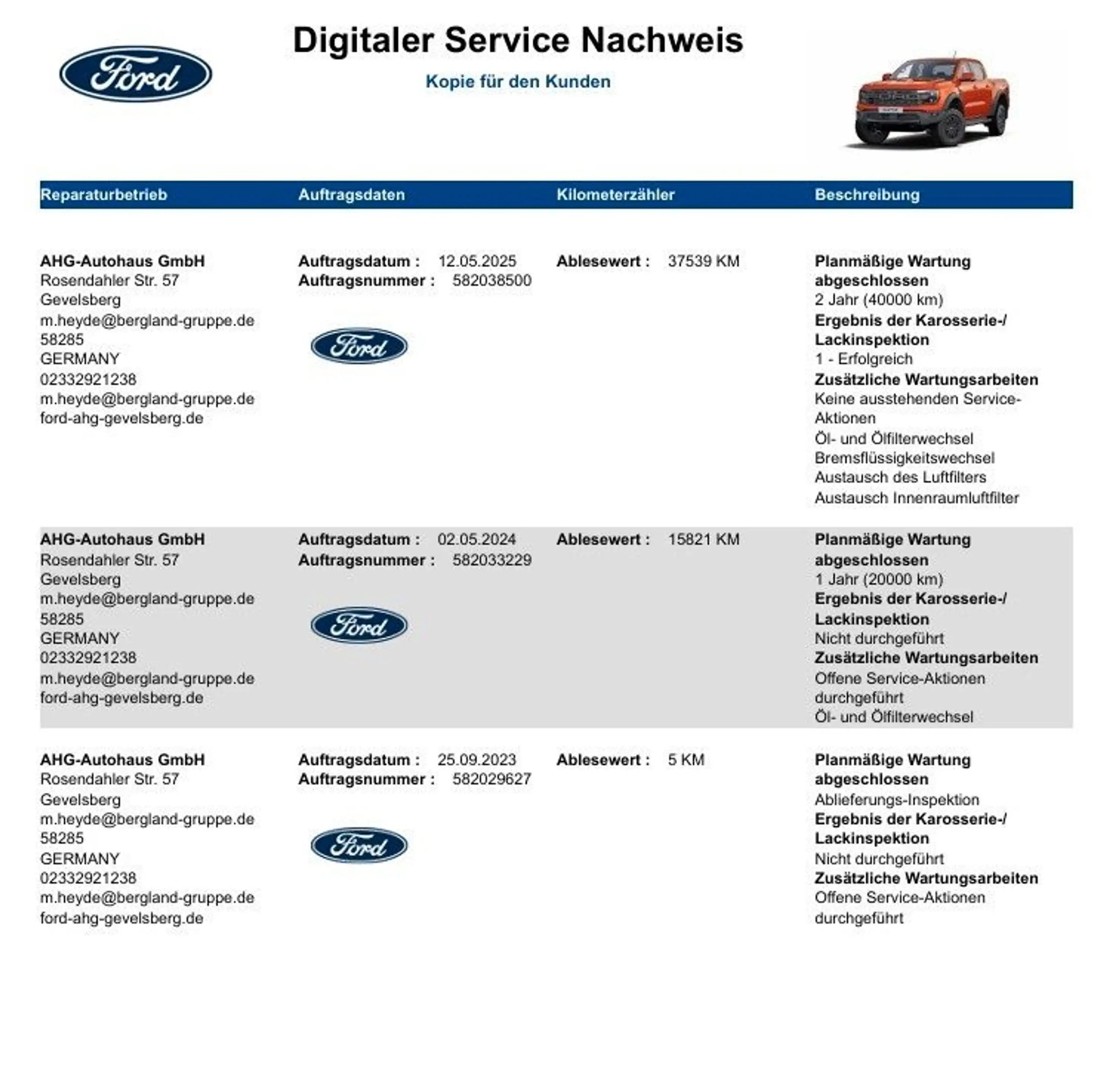 Ford Ranger Raptor Ranger Raptor e-4WD 3.0 V6 #AHK #ACC #B&O #LED — photo 3