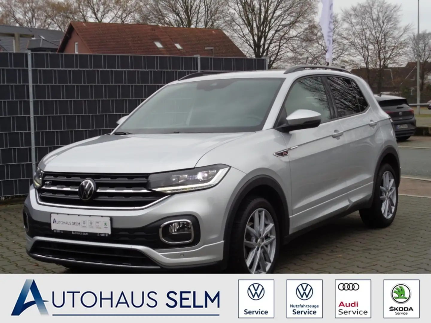 Volkswagen T-Cross 1.5 TSI DSG Life Navi Digitales Cockpit LED ACC Silber - 1