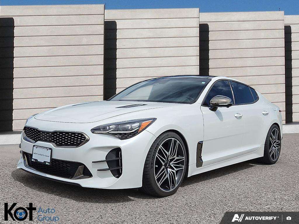 2023 Kia Stinger GT Elite AWD w/Black Interior ! AWD Twin Turbo V6,