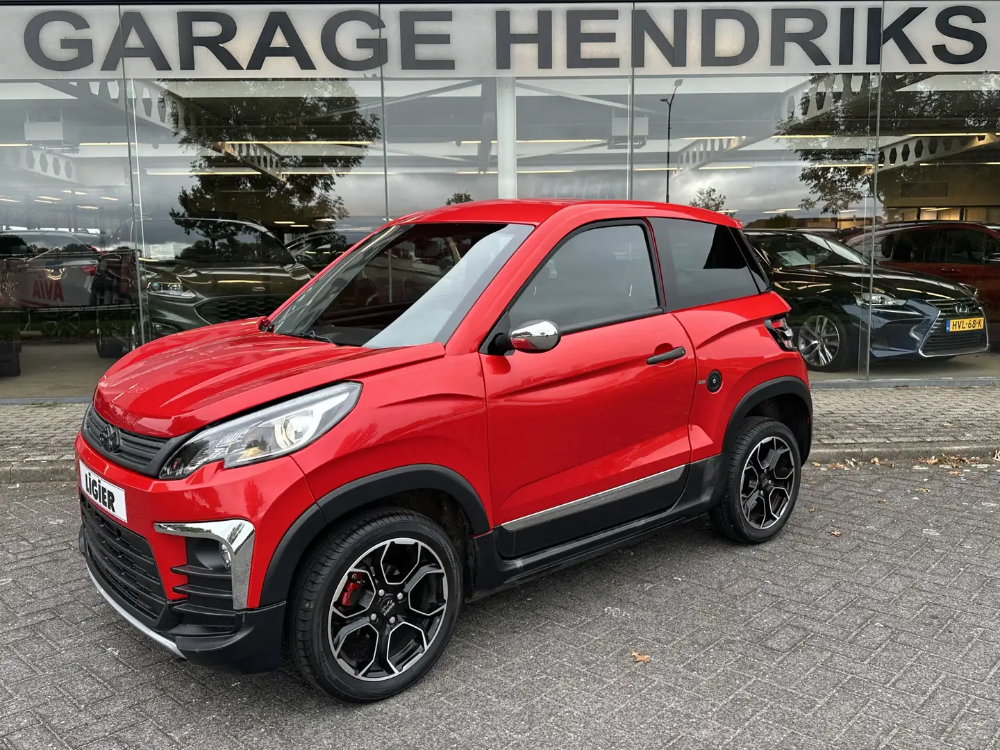 Ligier JS 60 Brommobiel Chic Sun | Airco | stuurbekrachtiging | crvena - 1