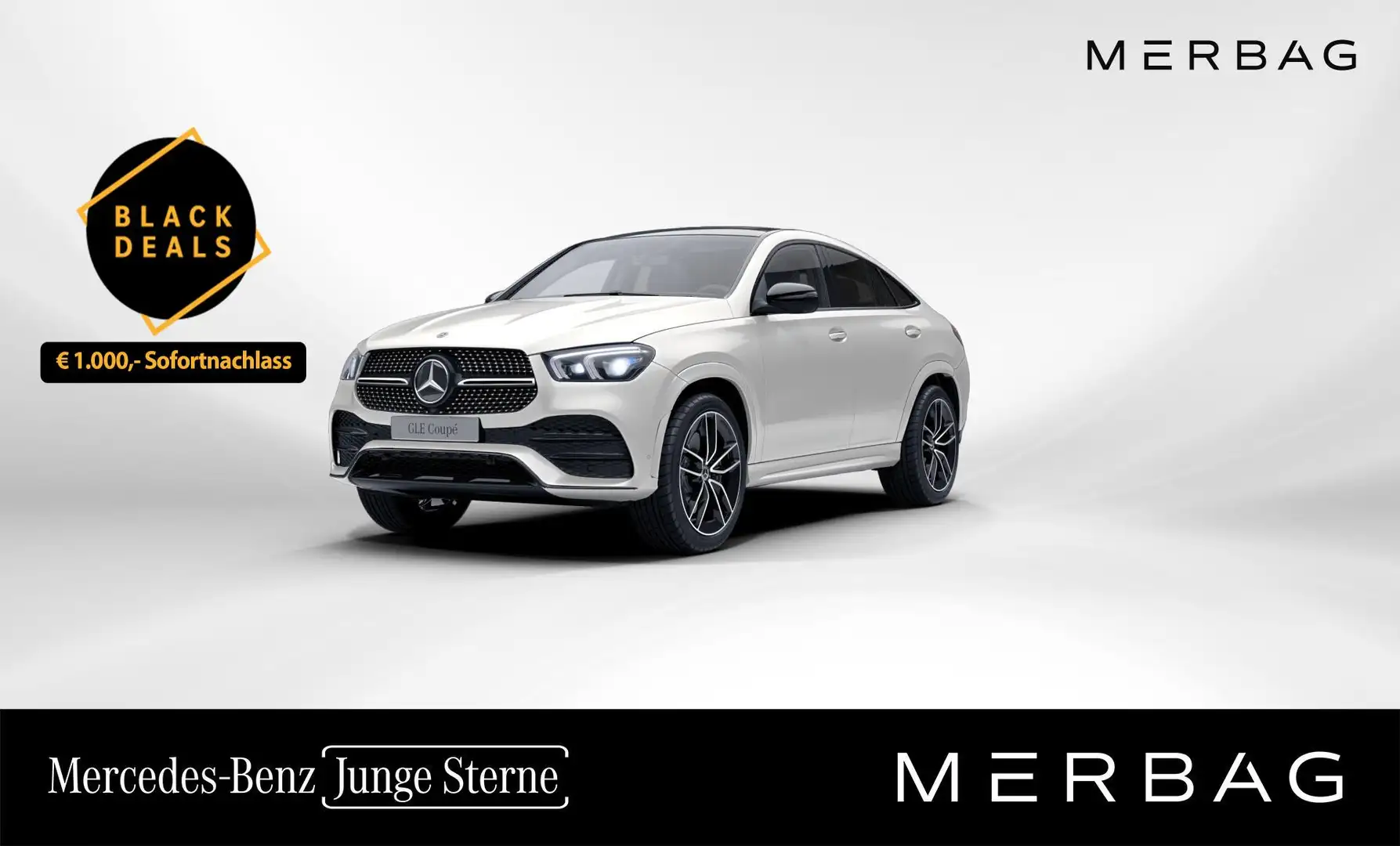 Mercedes-Benz GLE 350 d 4MATIC Coupé Weiß - 1