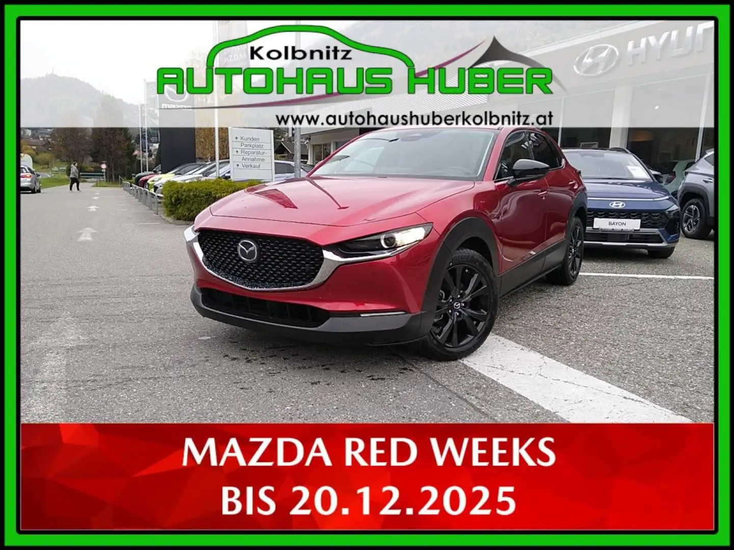 Mazda CX-30 G140 AUT EXCLUSIVE Rot - 1