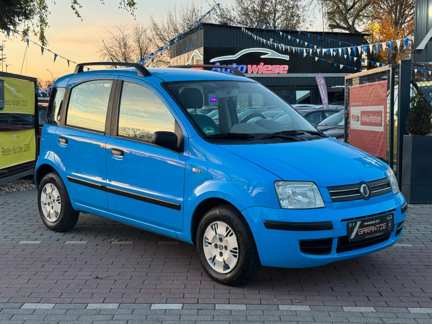 Fiat Panda 1.2 8V Dynamic*Klima*TÜV+SERVICE NEU Blau - 1