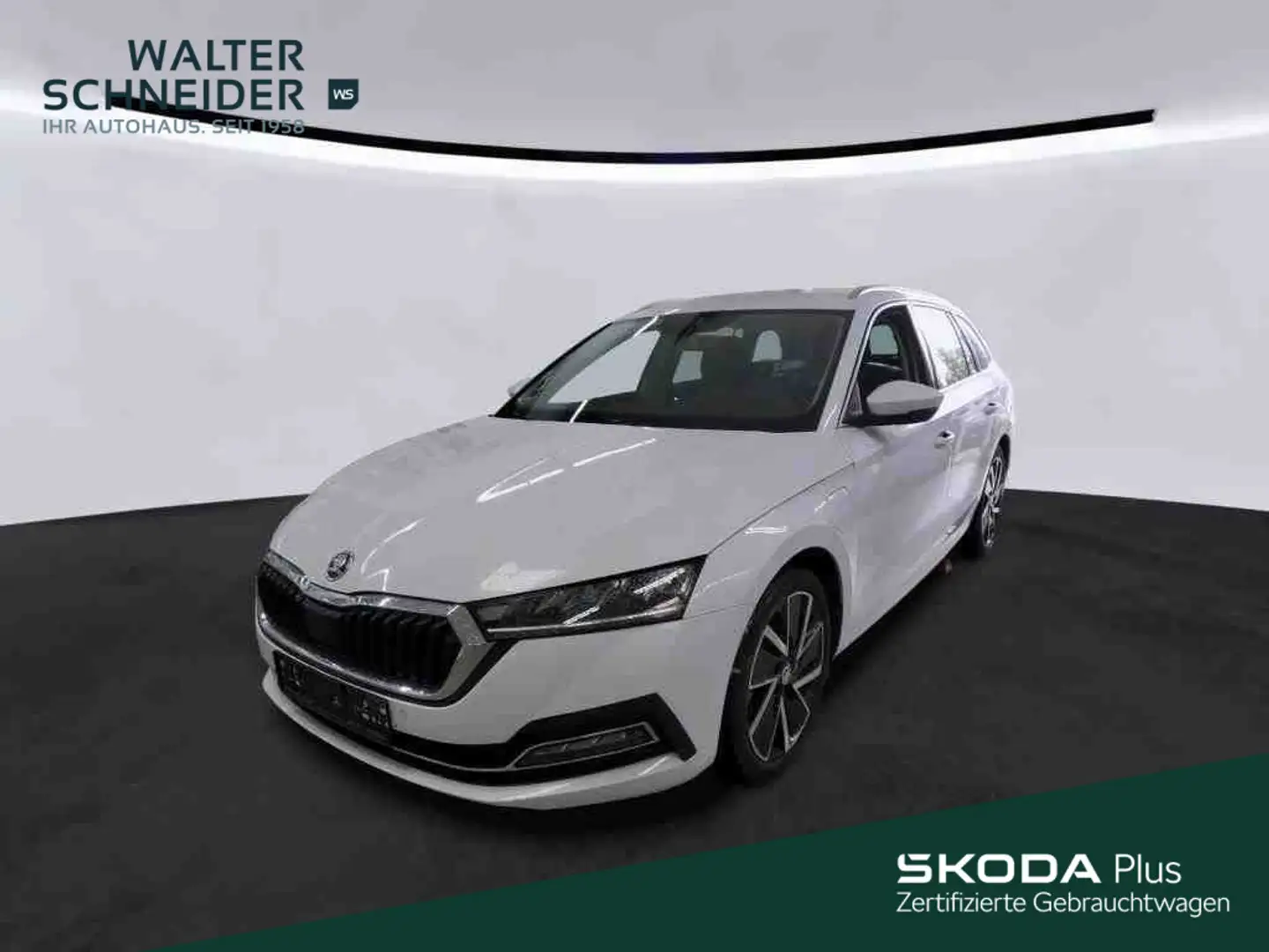 Skoda Octavia Combi 1.4 TSI DSG iV Style Navi LED ACC Weiß - 1