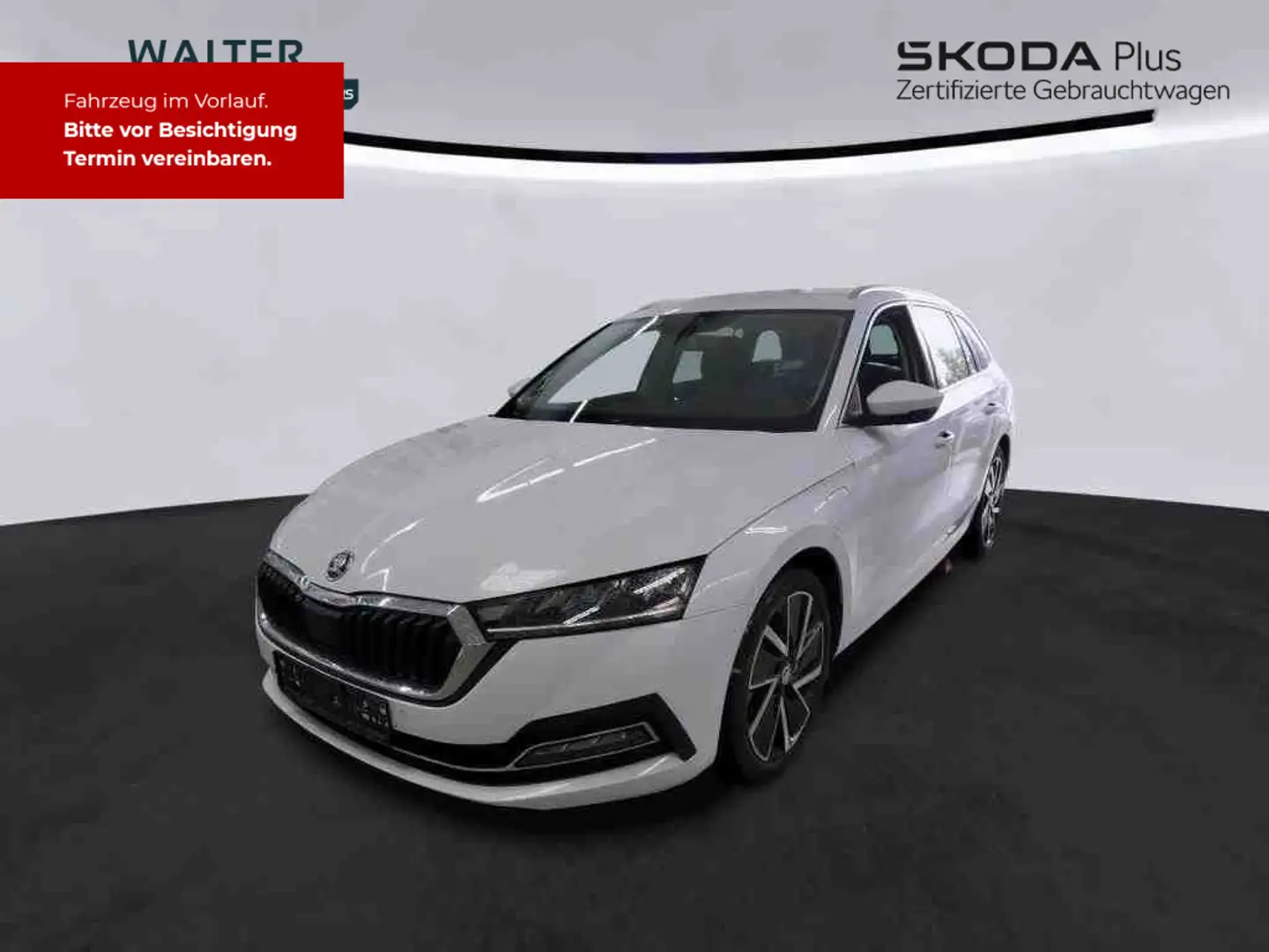 Skoda Octavia Combi 1.4 TSI DSG iV Style Navi LED ACC Weiß - 2