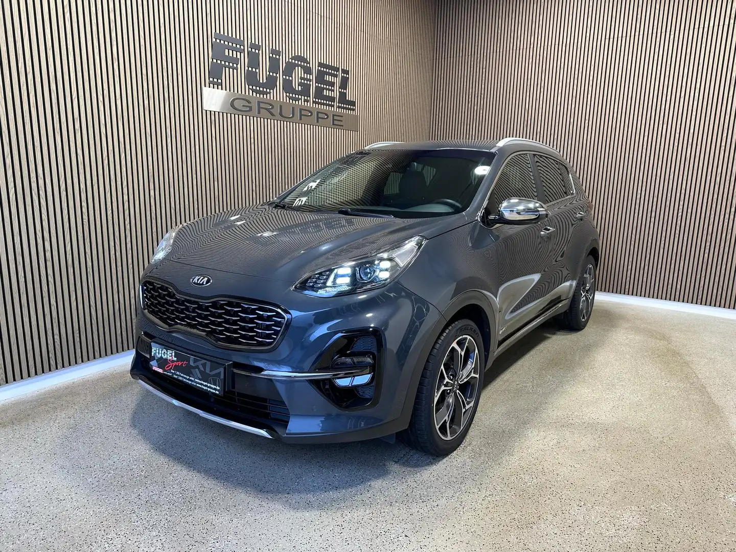 Kia Sportage 1.6 TGDI GT-Line 4WD LED|JBL|360° Grau - 2