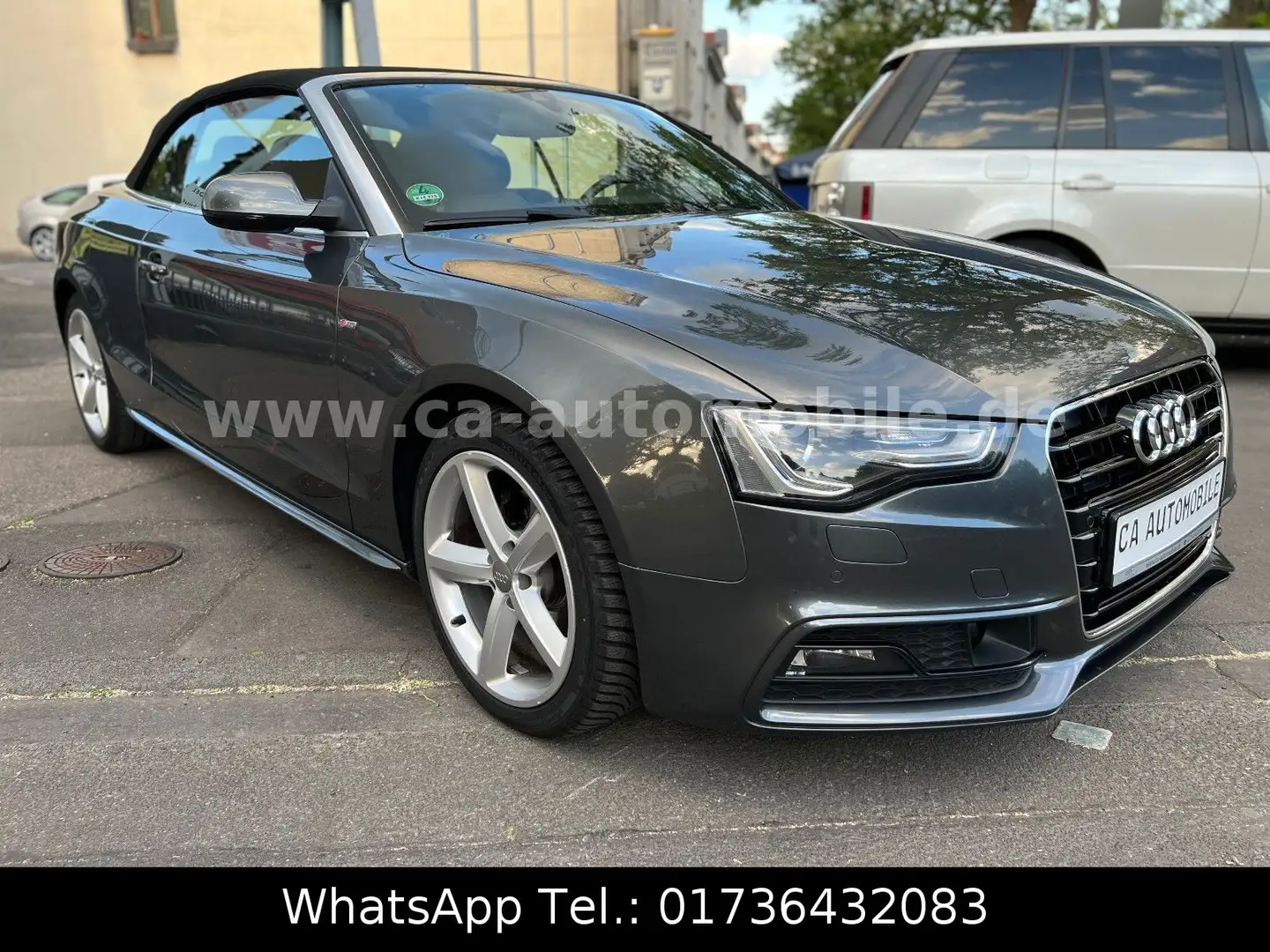 Audi A5 Cabriolet 2.0 TDI*S-Line*ACC*Lane Assist*Xeno Gris - 1