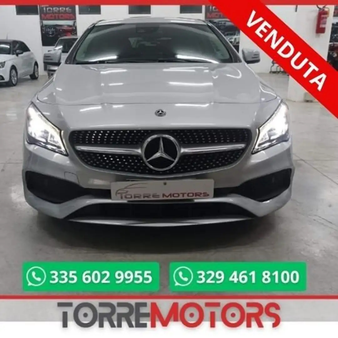 Mercedes-Benz CLA 200 CLA Shooting Brake 200 d Premium 4matic auto FL Srebrny - 1