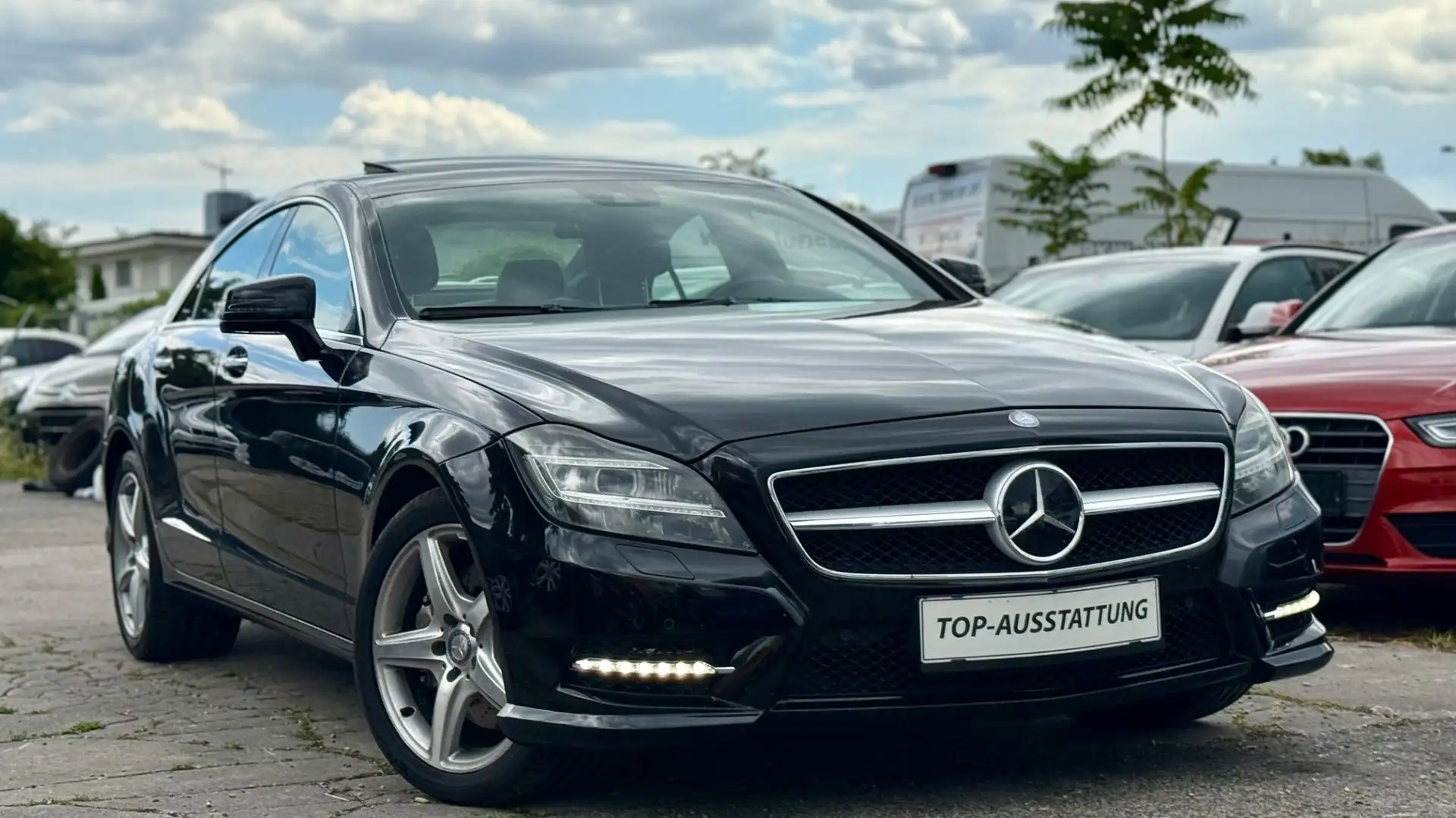 Mercedes-Benz CLS 350 CDI 4MATIC AMG-Paket *TOP-Ausstattung Aut. Schwarz - 2