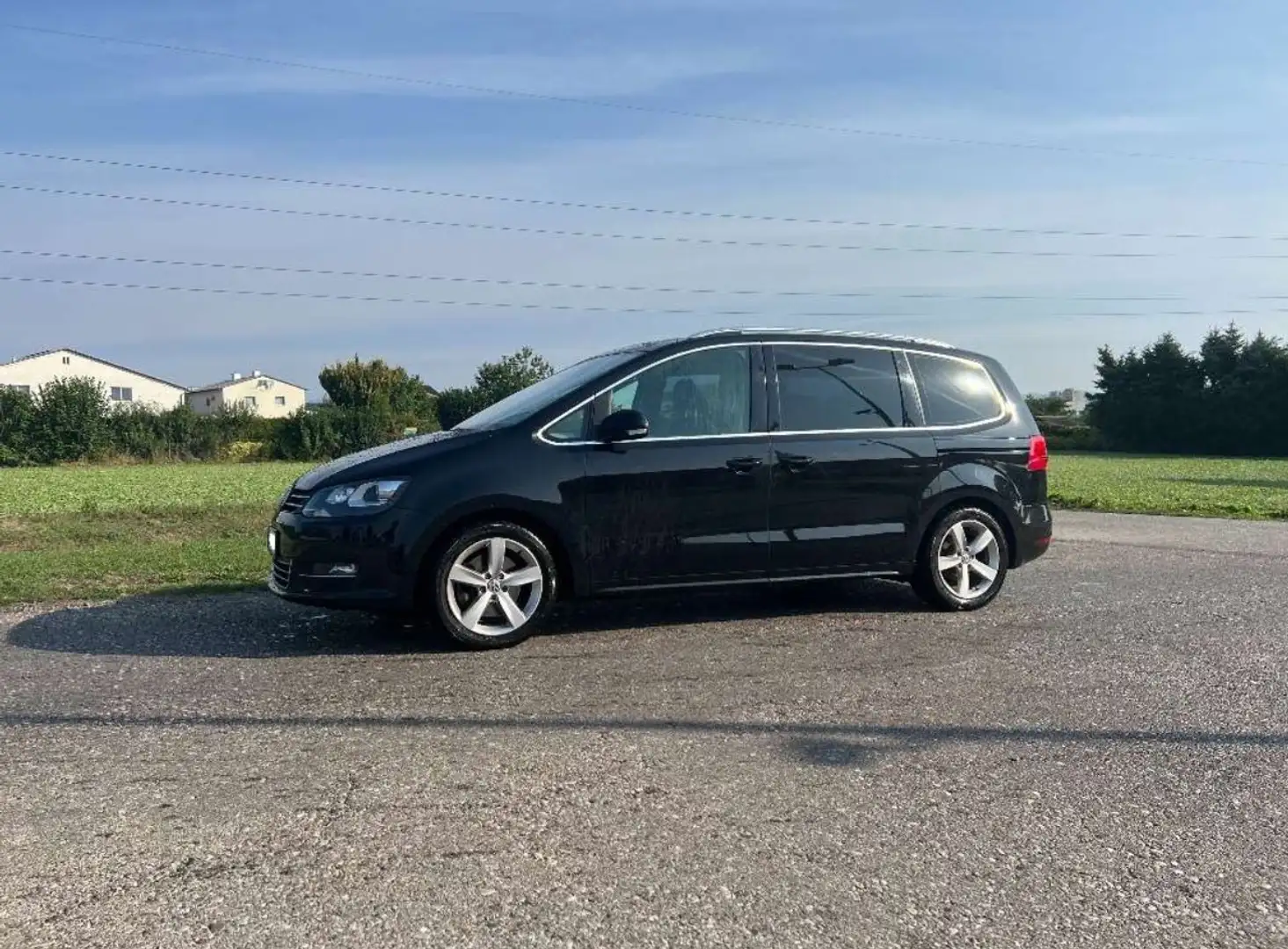 Volkswagen Sharan Highline "7-SITZER" Schwarz - 2