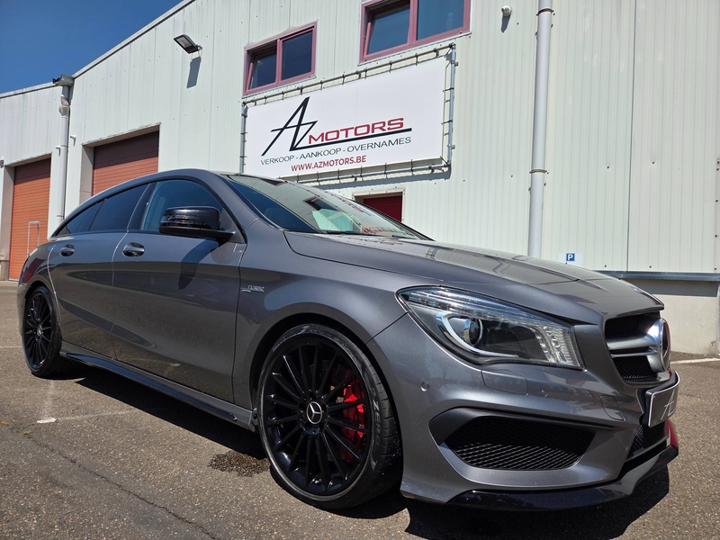 Mercedes-Benz CLA 45 AMG 4-Matic Pano/MemoryKeyless/Sport seats/Cognac leder/Camera