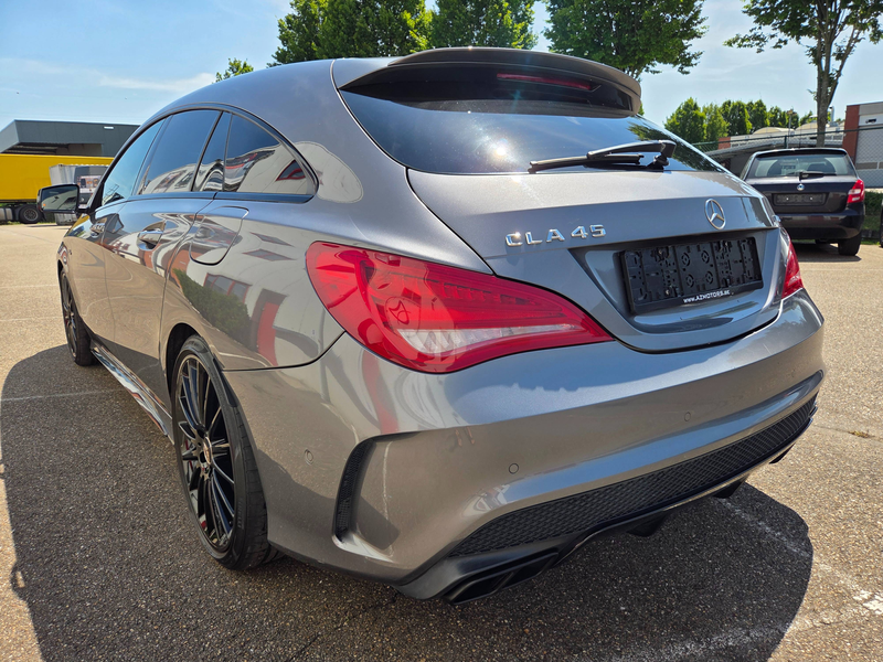 Mercedes-Benz CLA 45 AMG 4-Matic Pano/MemoryKeyless/Sport seats/Cognac leder/Camera — photo 11
