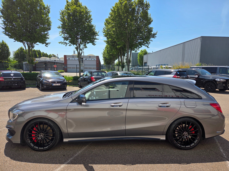 Mercedes-Benz CLA 45 AMG 4-Matic Pano/MemoryKeyless/Sport seats/Cognac leder/Camera — photo 3