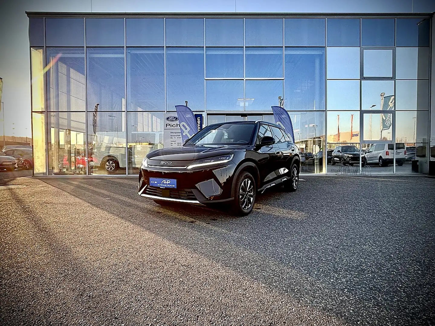 BYD Atto 2 Atto2 DM-i PHEV 18kWh 212PS Boost Österreich Pa... Schwarz - 2
