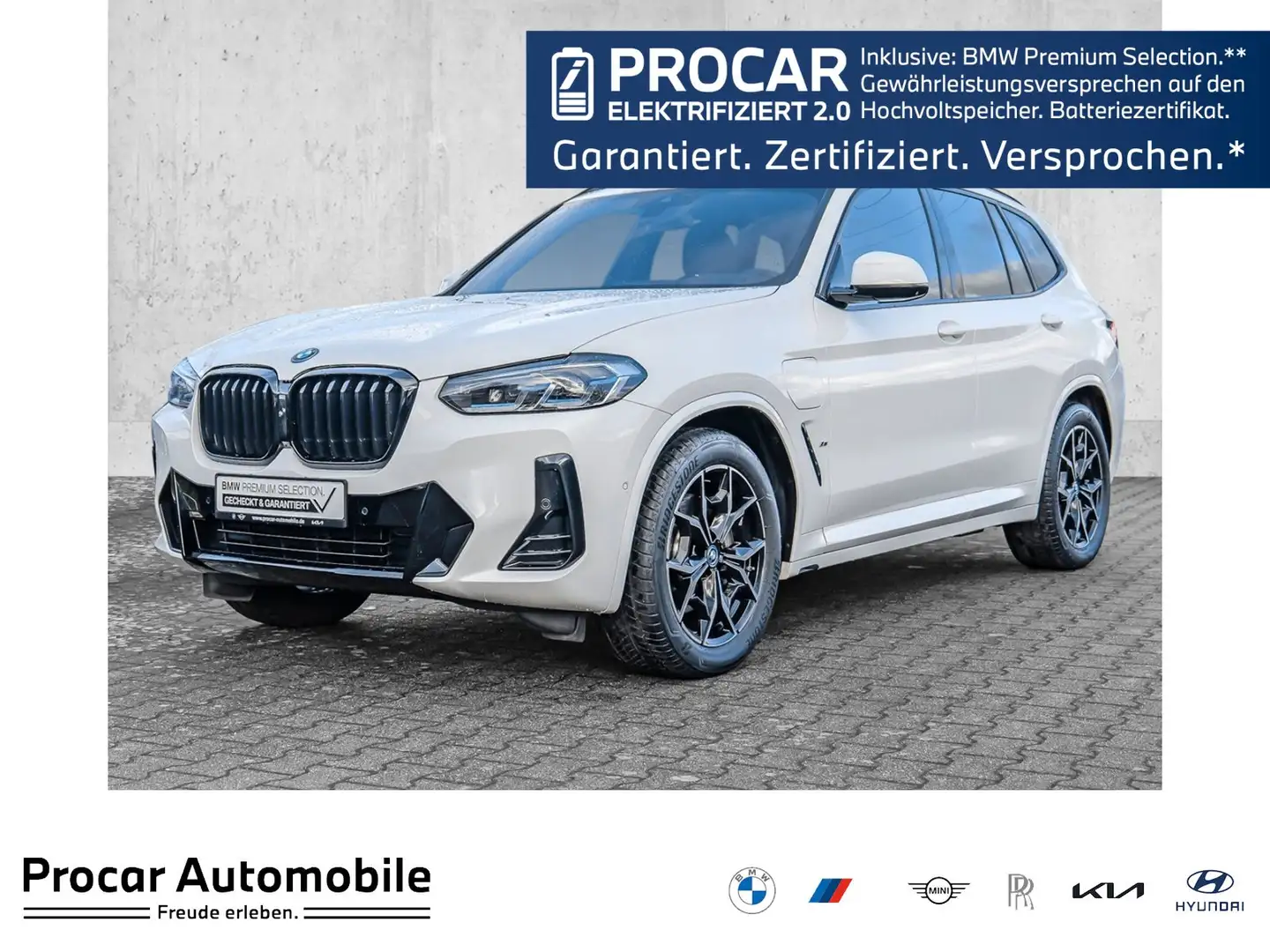 BMW X3 xDrive30e M Sport HUD+AHK+LASER+HIFI+MEMORY SITZE+ Bianco - 1