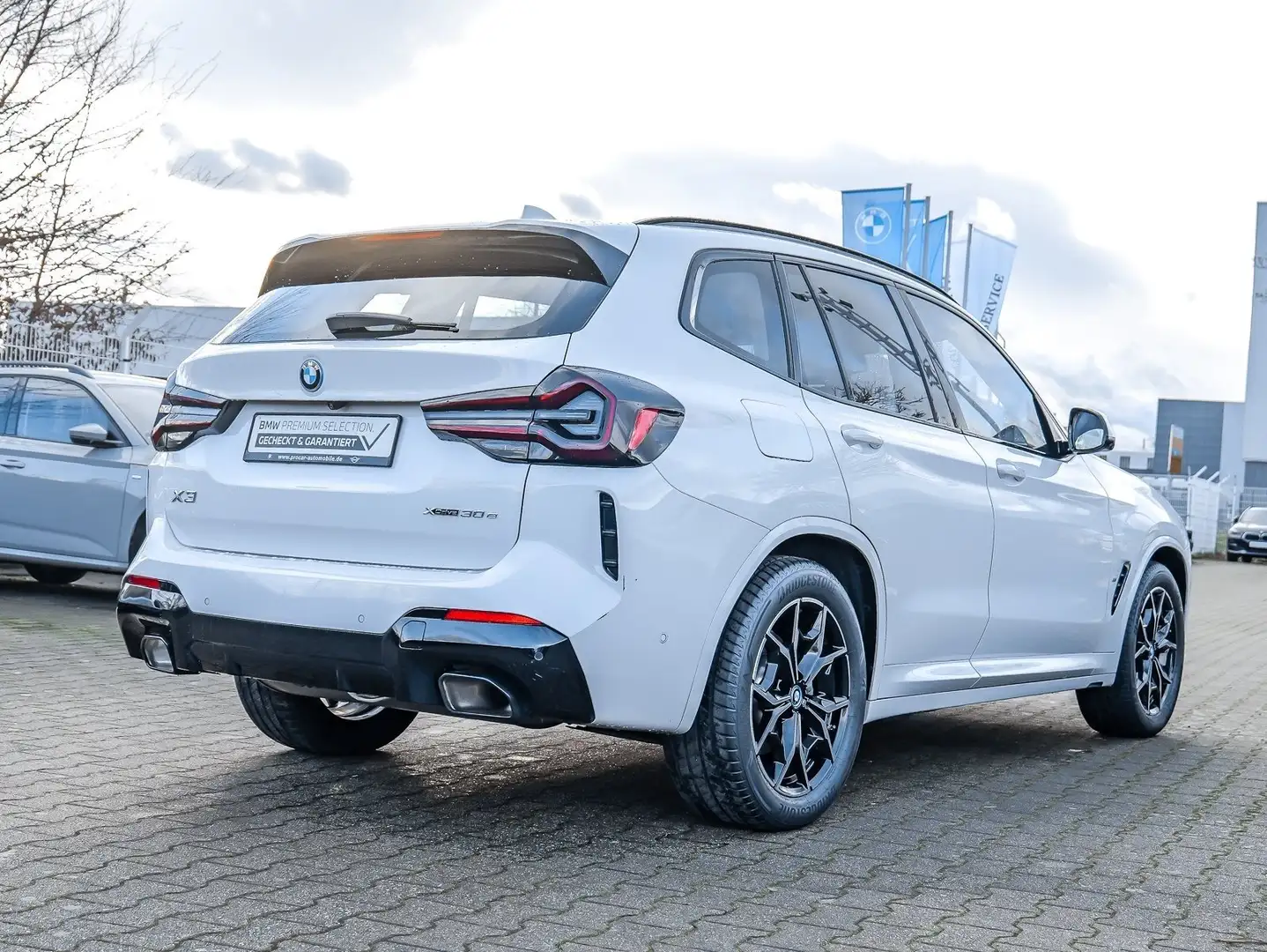 BMW X3 xDrive30e M Sport HUD+AHK+LASER+HIFI+MEMORY SITZE+ Bianco - 2