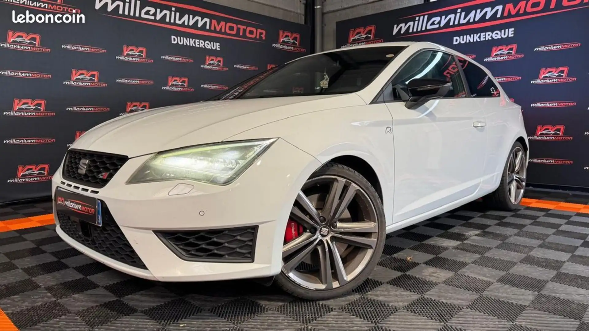 SEAT Leon cupra 2.0 tsi 280 cv garantie 6 mois Blanco - 1
