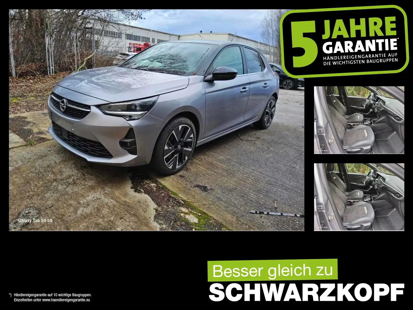 Opel Corsa-e Alcantara+LED+Navi+Sitzheizung Silber - 1