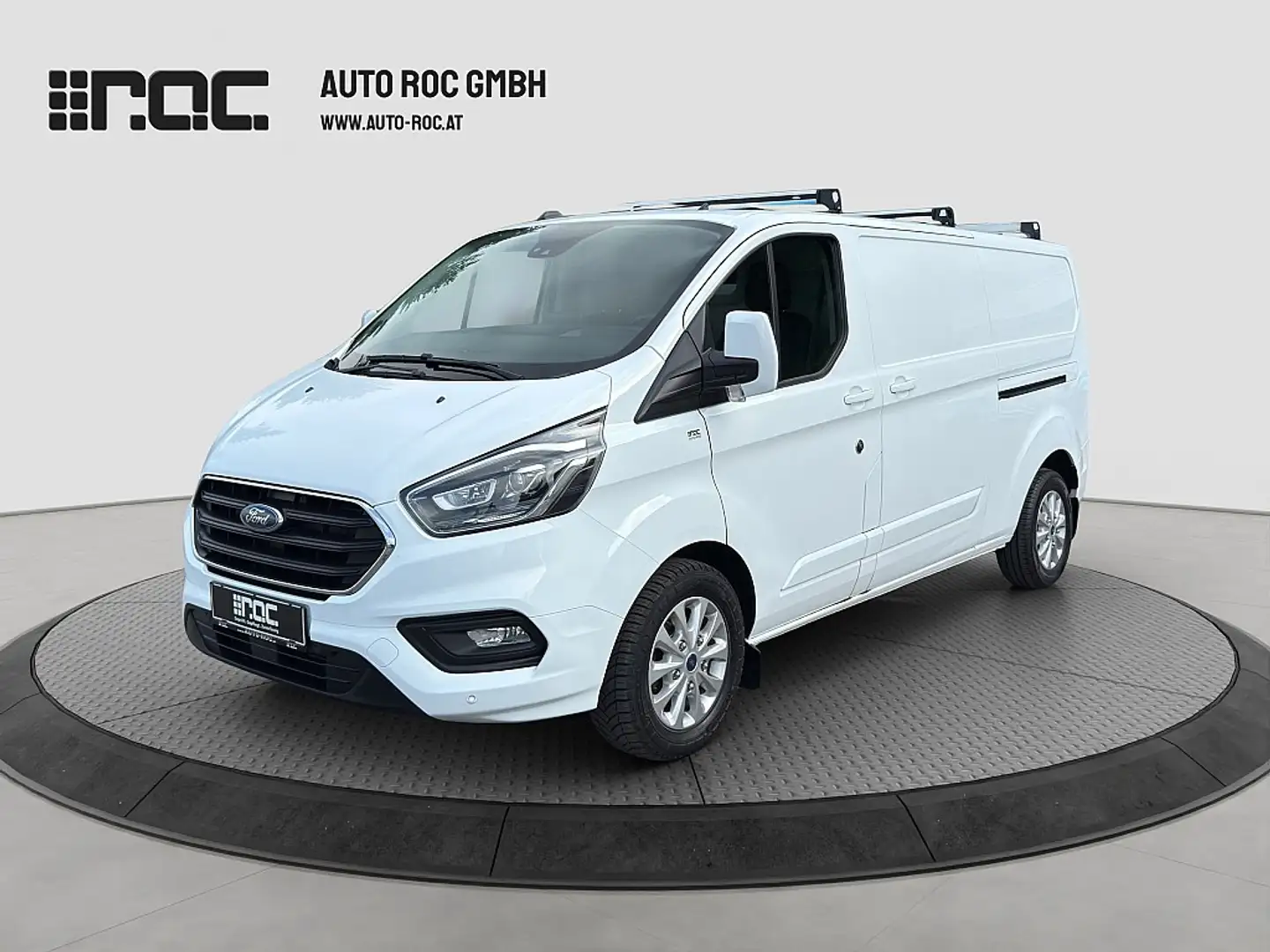 Ford Transit Custom Kasten 2,0 TDCi L2H1 300 Limited Aut. Regal-Sys... Blanc - 1