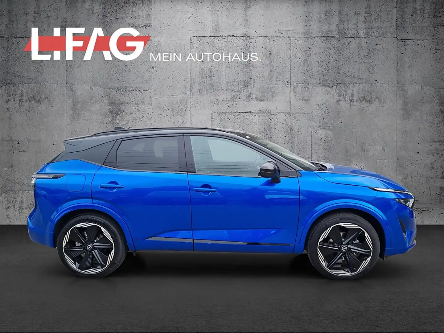 Nissan Qashqai 1,3 MHEV 4x4 N-Design+ Autom. *ab € 31.990,-* Blau - 2