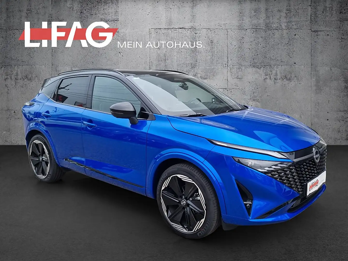 Nissan Qashqai 1,3 MHEV 4x4 N-Design+ Autom. *ab € 31.990,-* Blau - 1