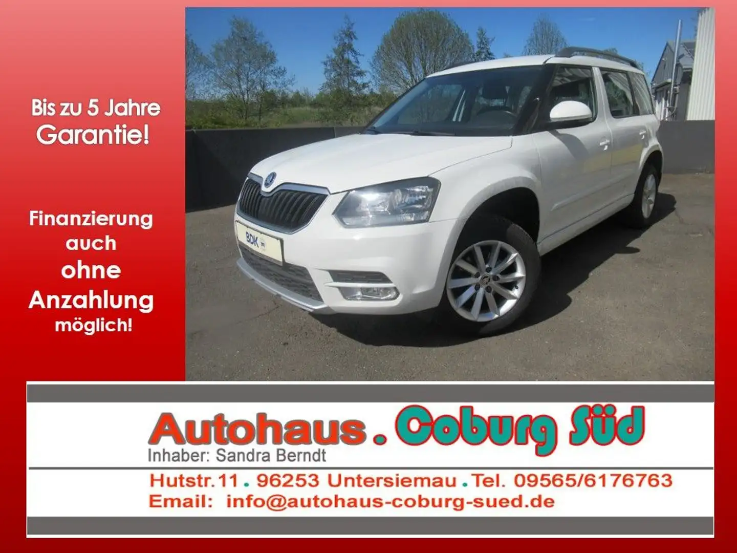 Skoda Yeti Drive DSG KLIMA AHK PDC SHZG ALU Fehér - 1