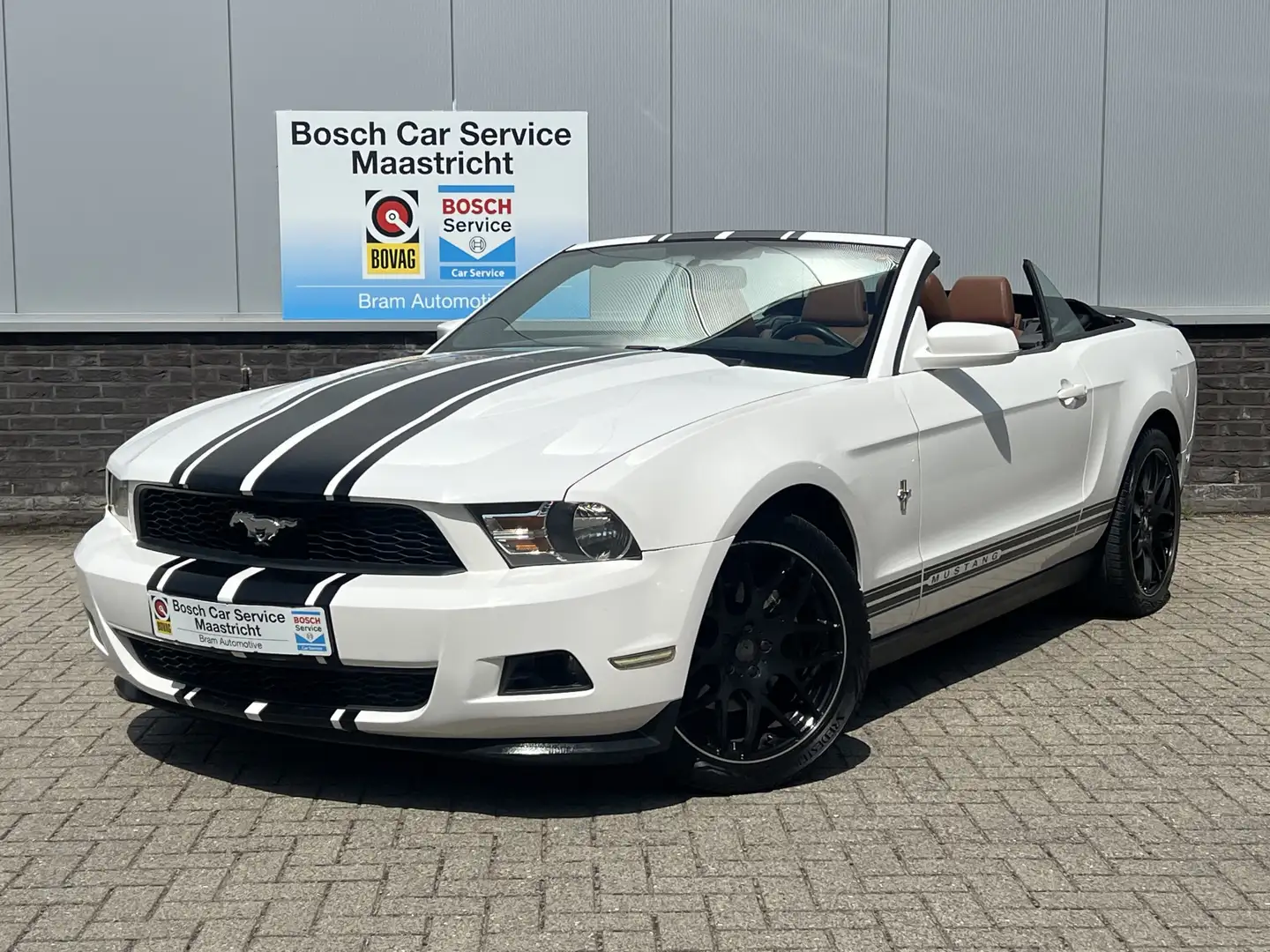Ford Mustang Convertible 3.7 GT | Carplay | Nieuw Dak | Netjes Weiß - 1