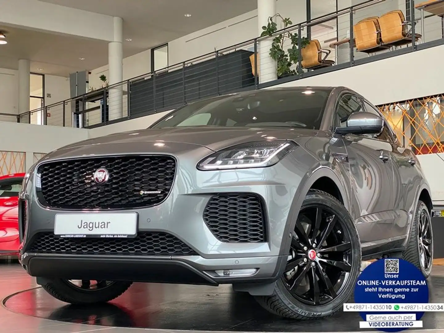 Jaguar E-Pace P250 AWD R-Dynamic SE Black Navi Pano ACC Gris - 1