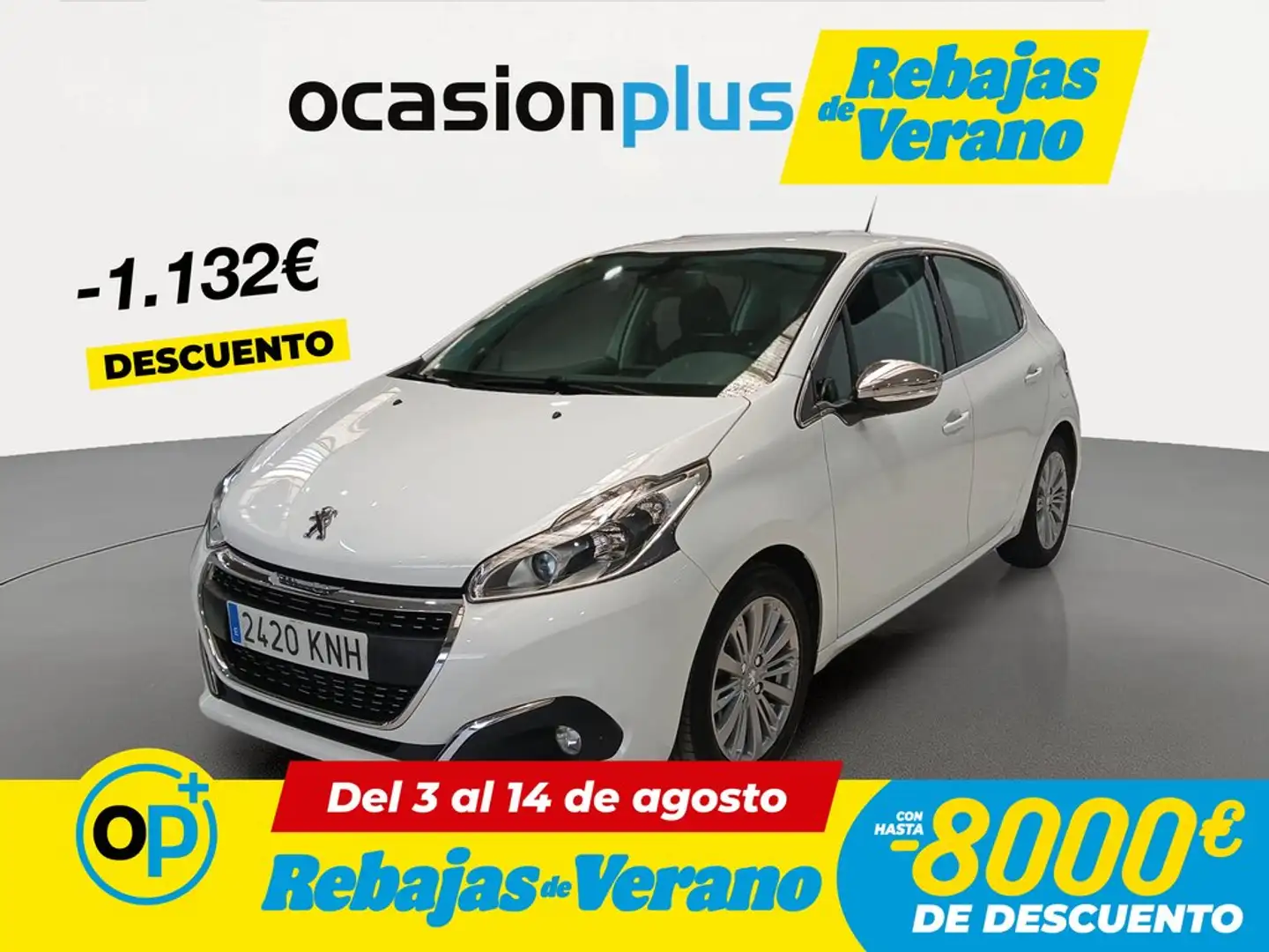 Peugeot 208 1.2 PureTech S&S Allure EAT6 110 Blanco - 1
