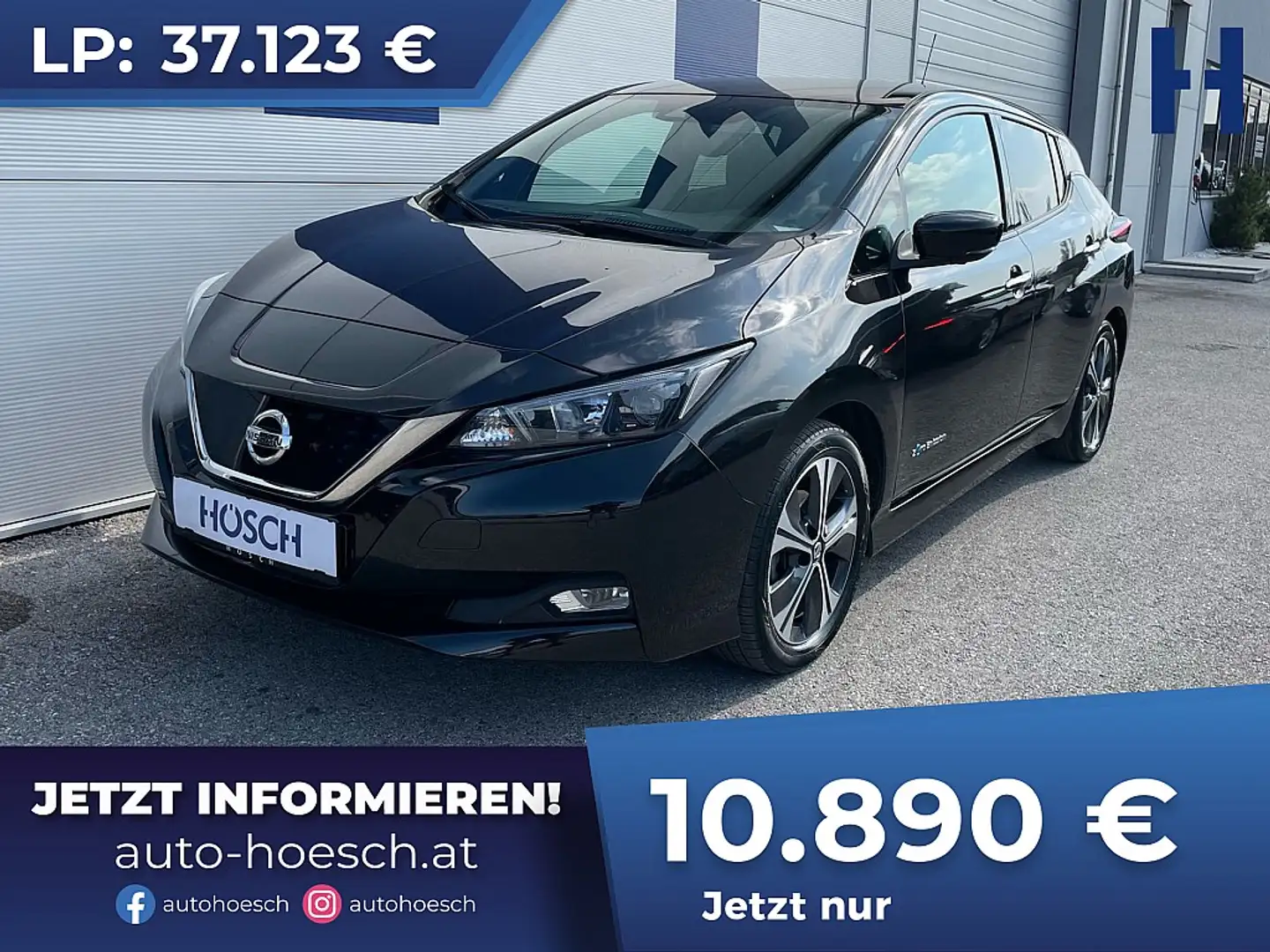 Nissan Leaf N-Connecta 40 kWh ACC 8-fach ERSTBESITZ Nero - 1