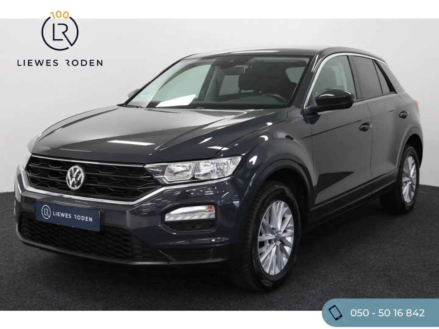 Volkswagen T-Roc 1.5 TSI Style (+ Trekhaak) Grijs - 1