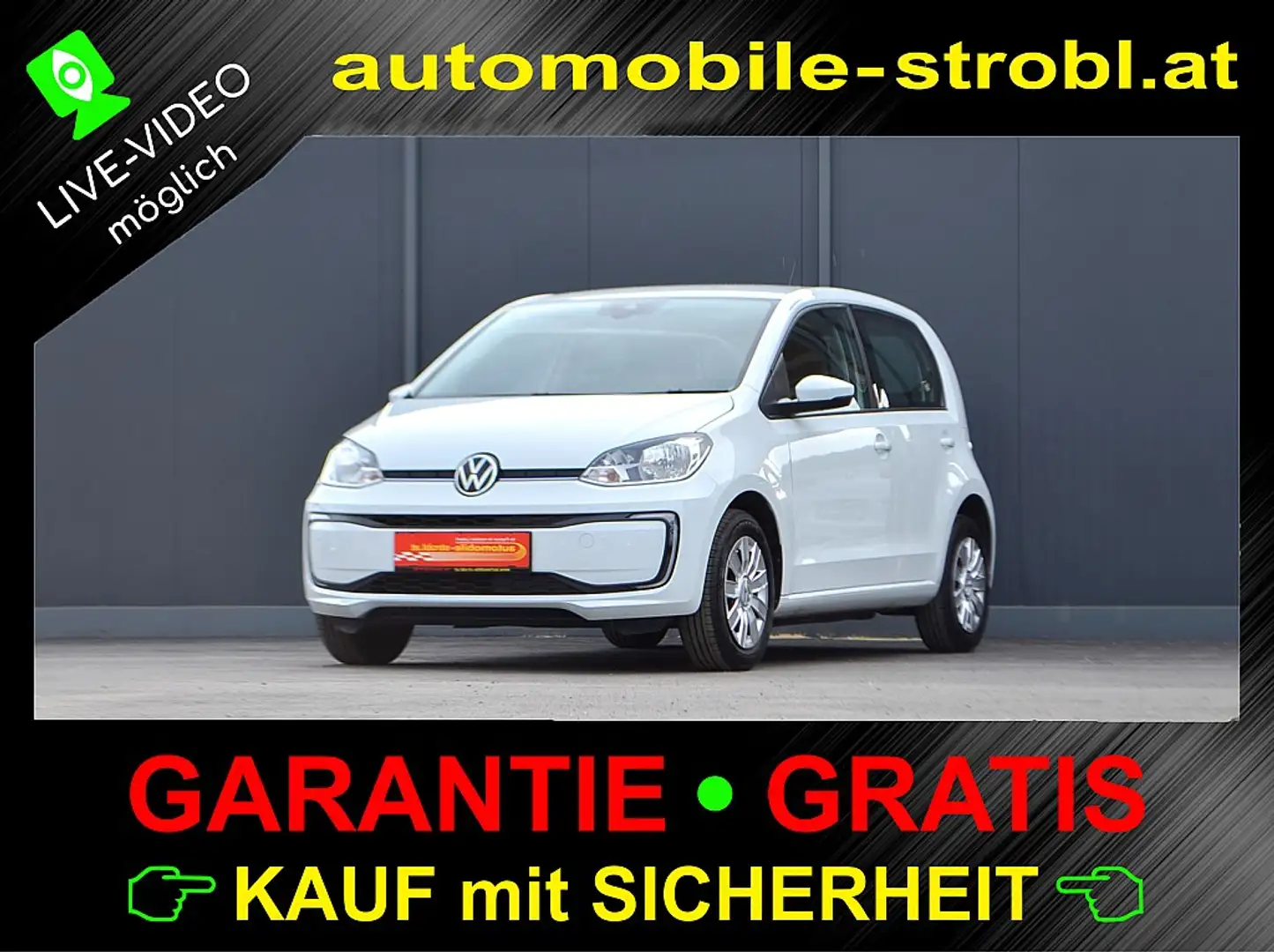 Volkswagen e-up! Move 32,3kWh (mit Batterie)*Klimatr.*RearCam.*G... Blanco - 1