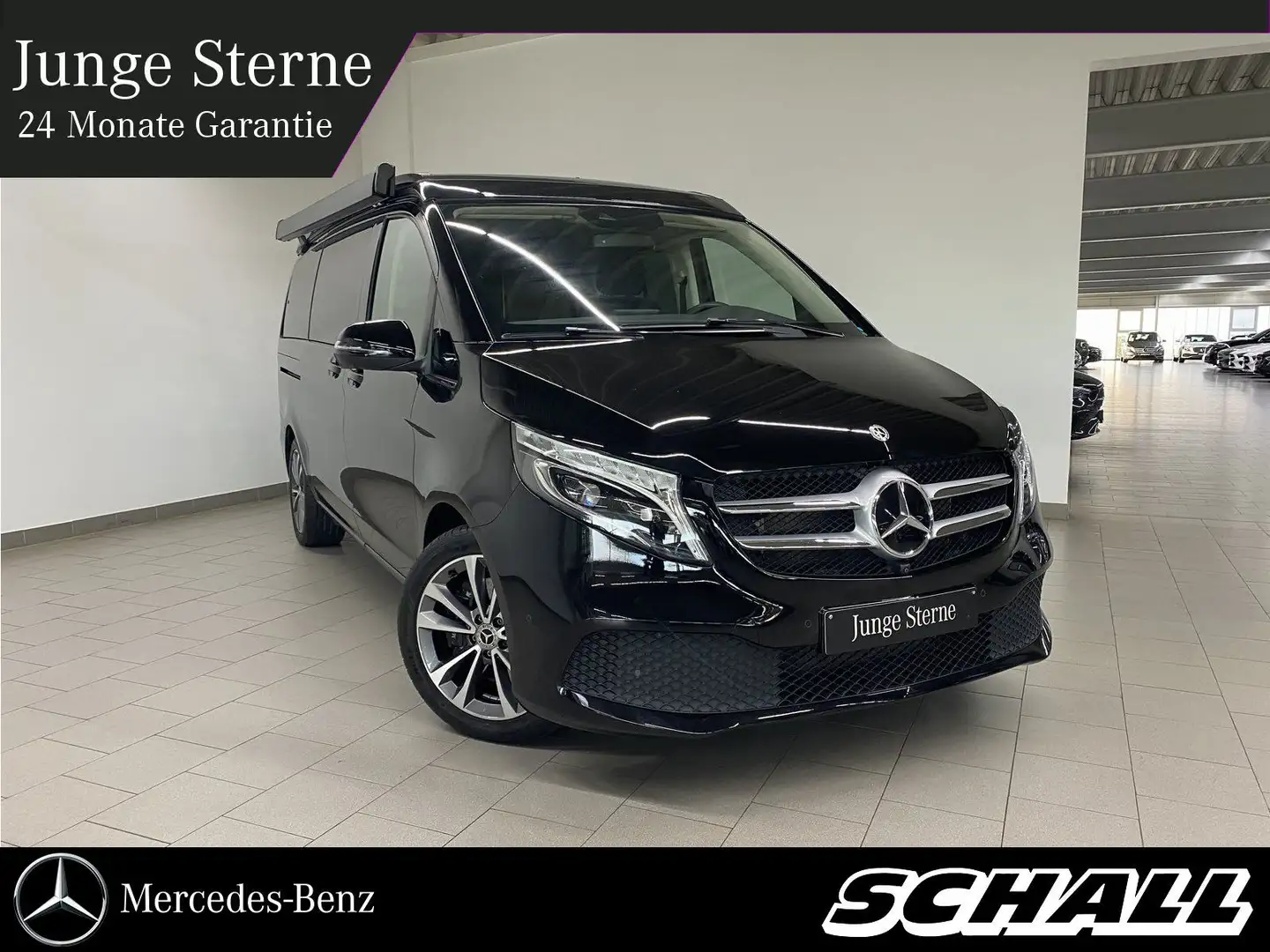 Mercedes-Benz V 250 MARCO POLO 250 d EDITION+SPORT+AHK+LED+NAV+360° Schwarz - 1