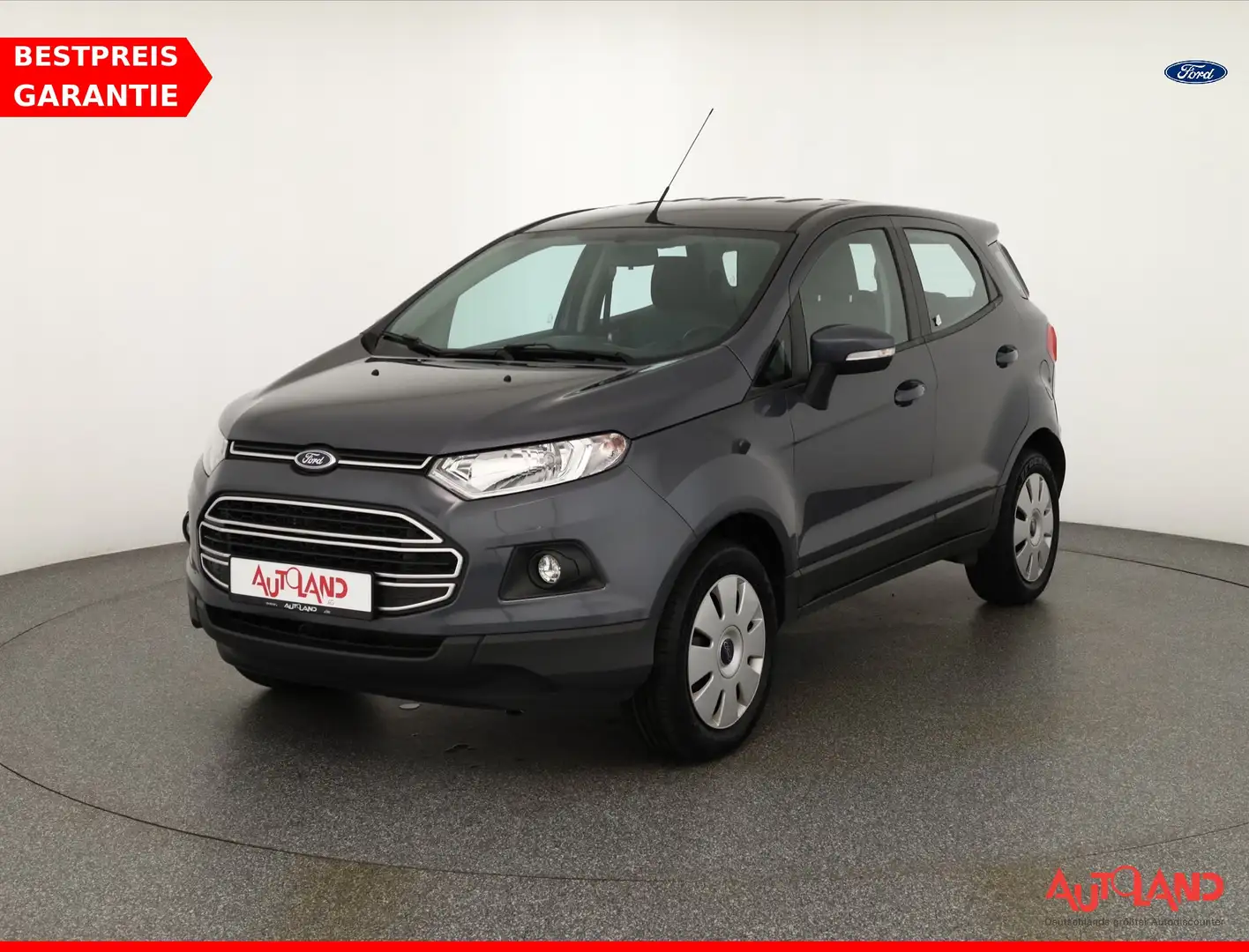 Ford EcoSport 1.0 Ecoboost Sitzheizung Klimaaut. USB Grau - 1