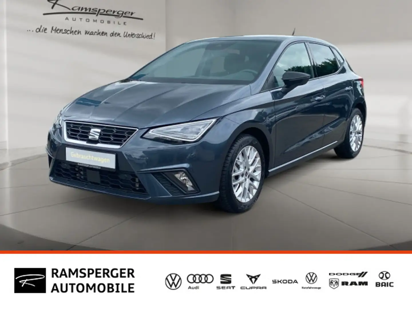 SEAT Ibiza FR 1.0 TSI DSG  LED/Kamera/Navi/uvm. Grau - 1
