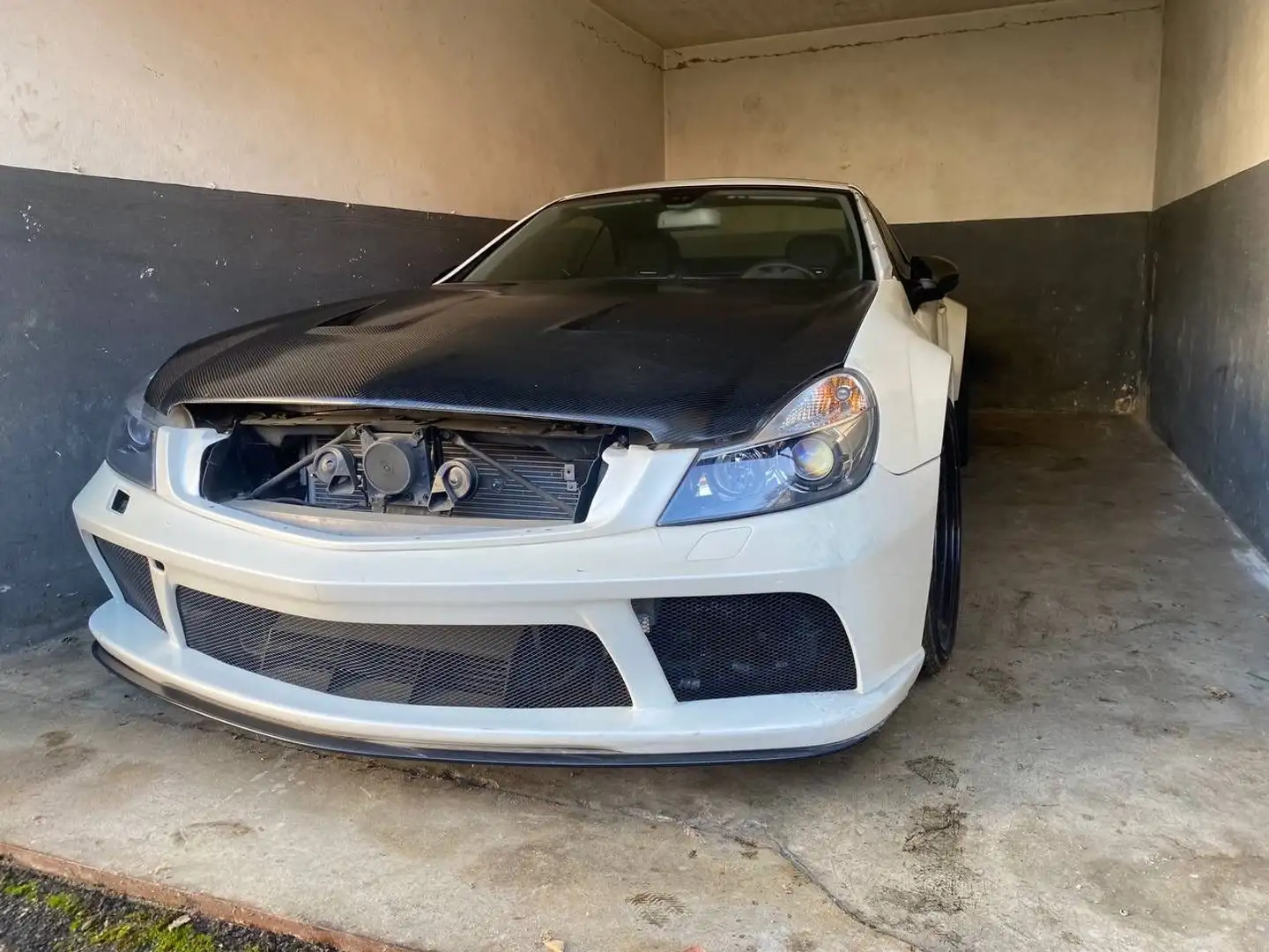 Mercedes-Benz SL 63 AMG Carbon abgebrochenes projekt Weiß - 2