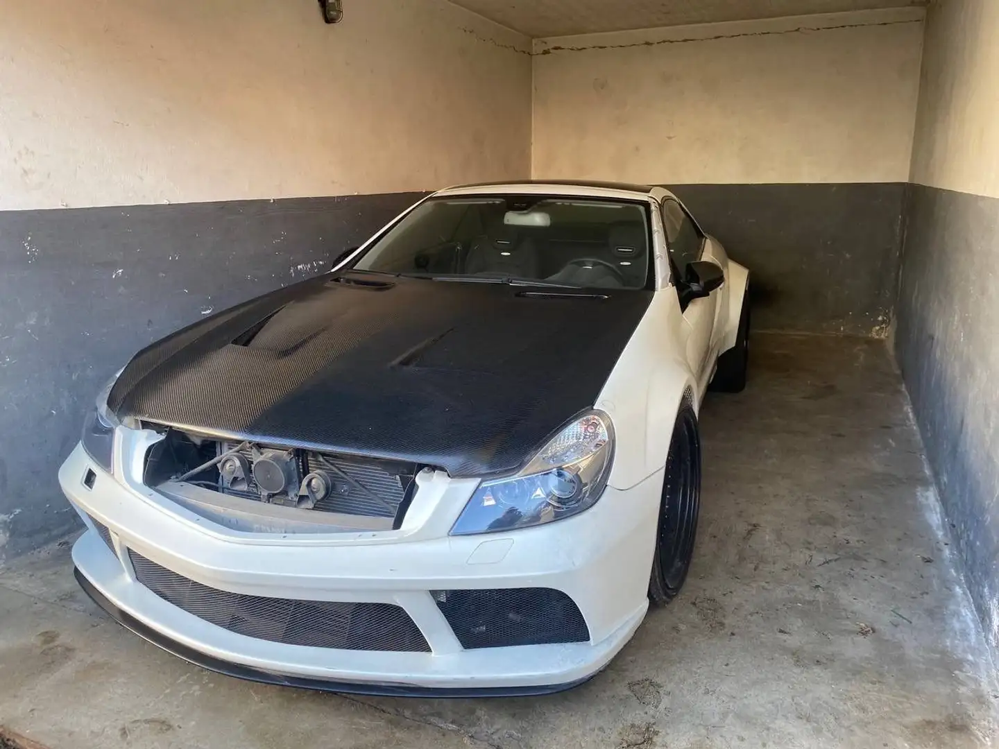 Mercedes-Benz SL 63 AMG Carbon abgebrochenes projekt Weiß - 1