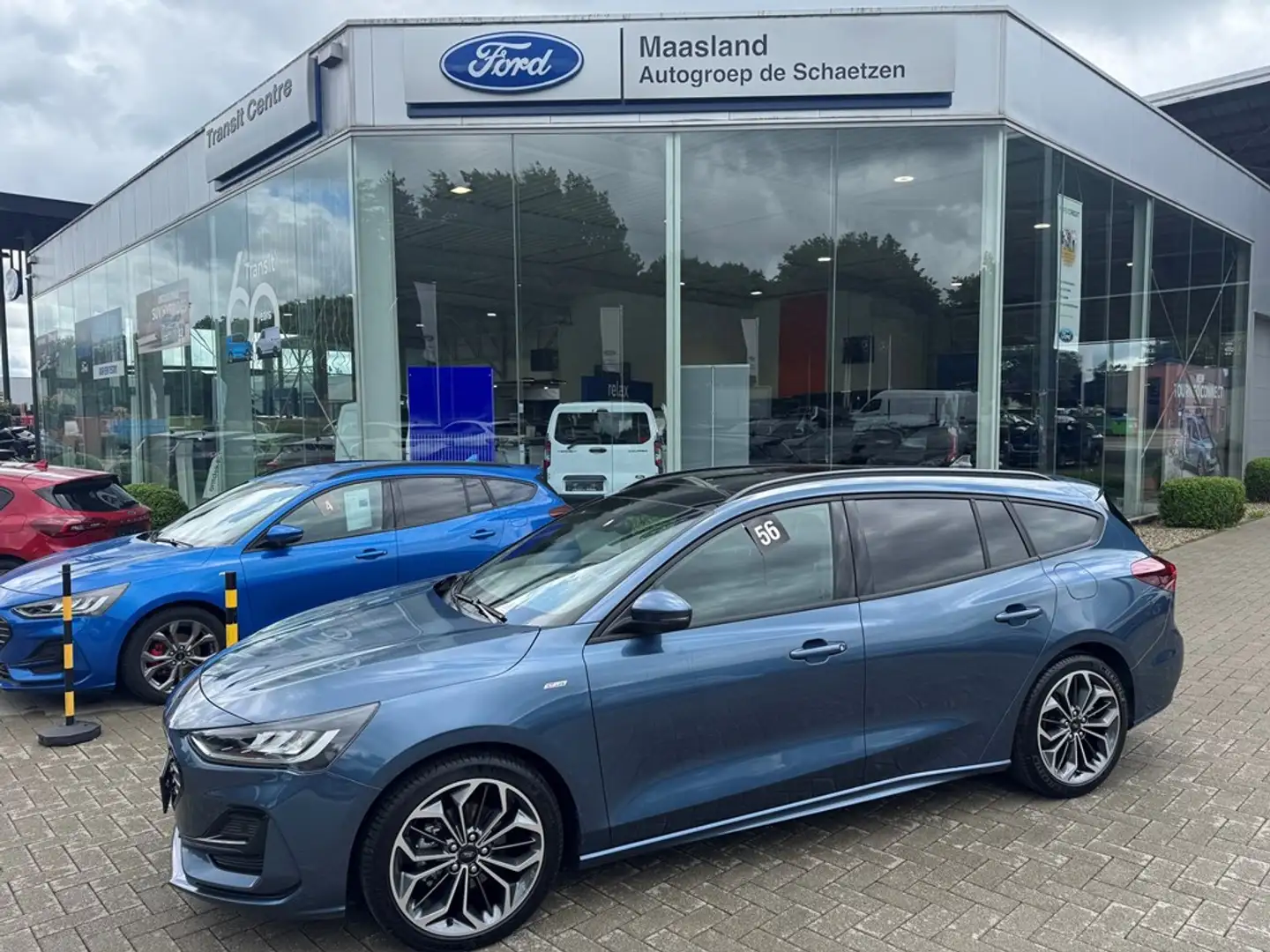 Ford Focus ST-Line X 1.0i Ecoboost C Azul - 1