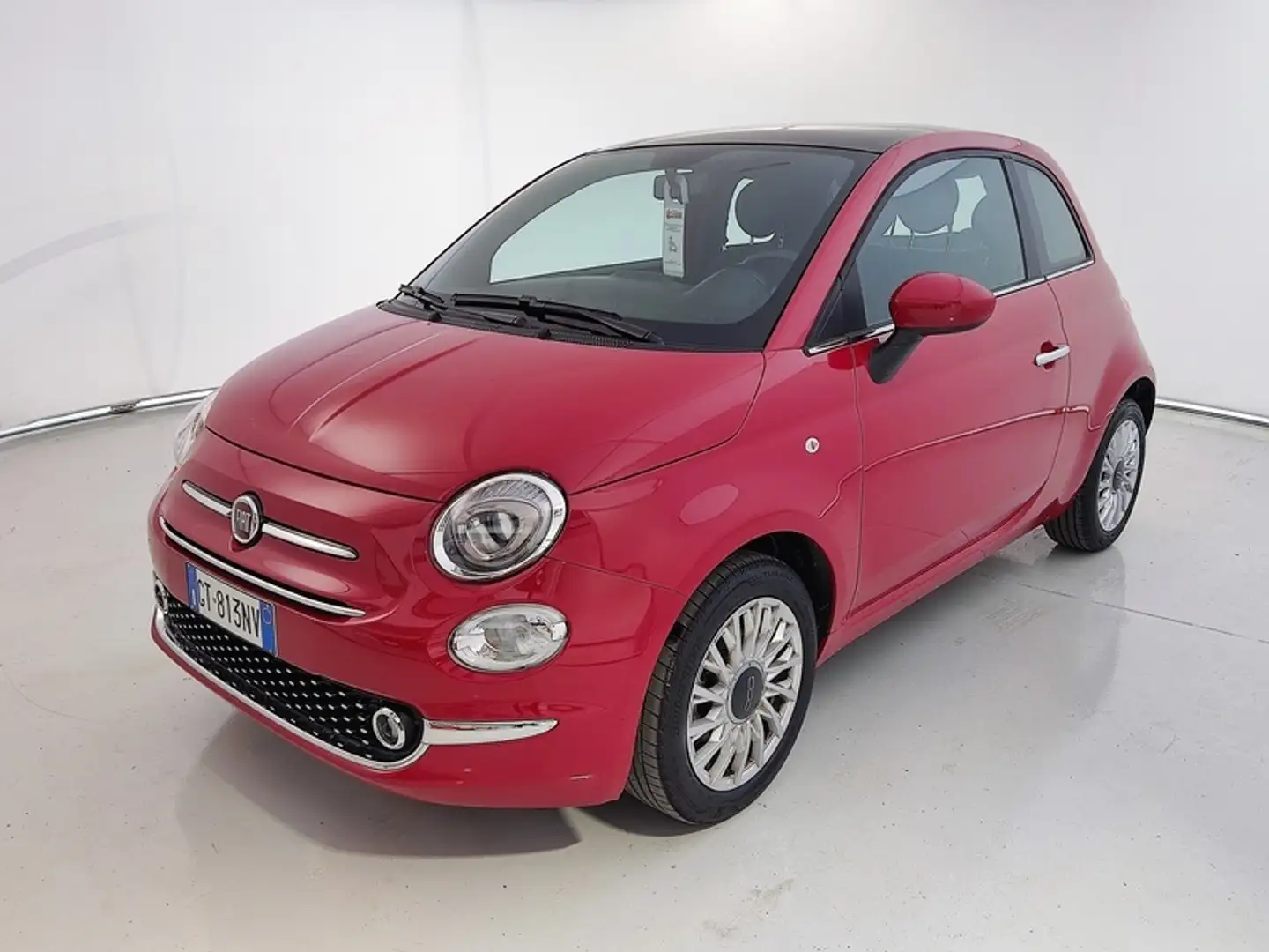 Fiat 500 1.0 FireFly Hybrid Dolcevita Rosso - 1