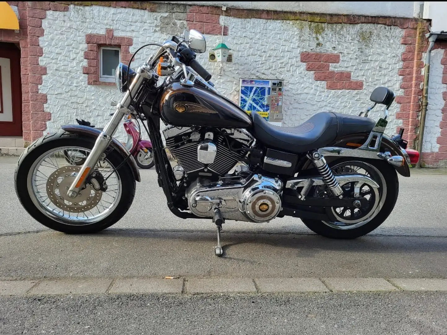 Harley-Davidson Super Glide Harley Davidson Superglide Costum Anniversay Model Bronze - 1